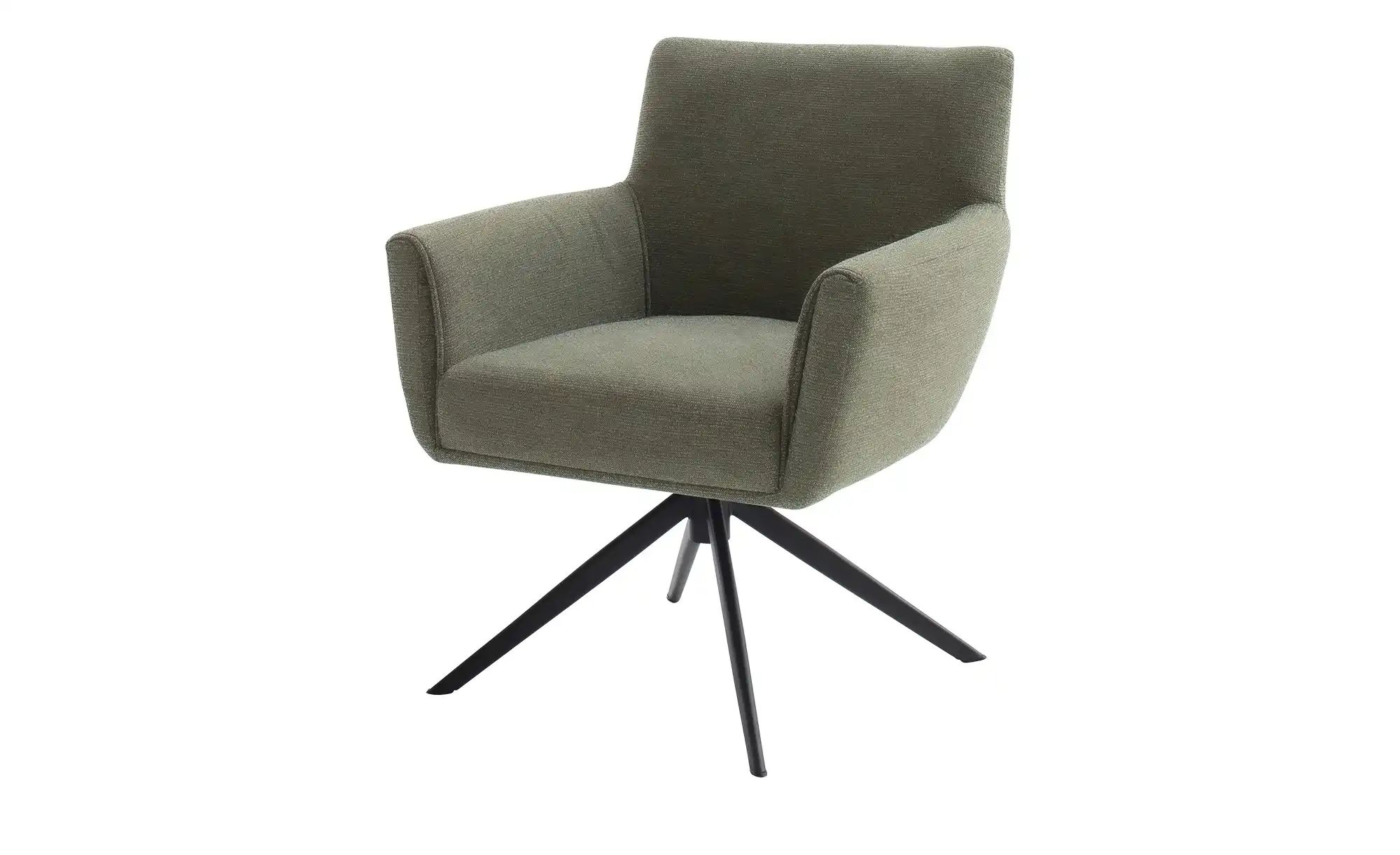 Esszimmerstuhl  Nelson ¦ grün ¦ Maße (cm): B: 72 H: 88 T: 71.0 Stühle > Ess günstig online kaufen