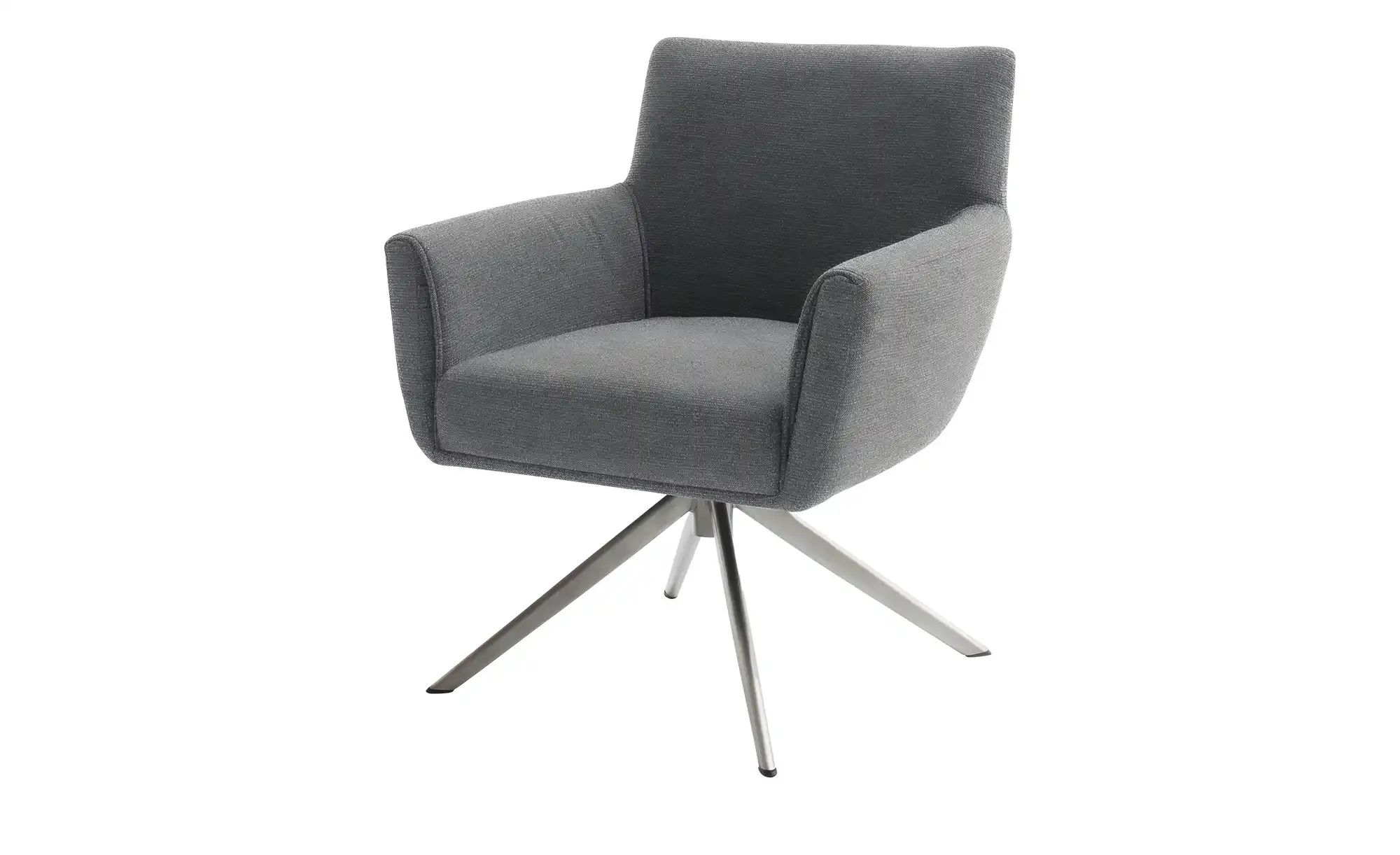Esszimmerstuhl  Nelson ¦ grau ¦ Maße (cm): B: 72 H: 88 T: 71.0 Stühle > Ess günstig online kaufen