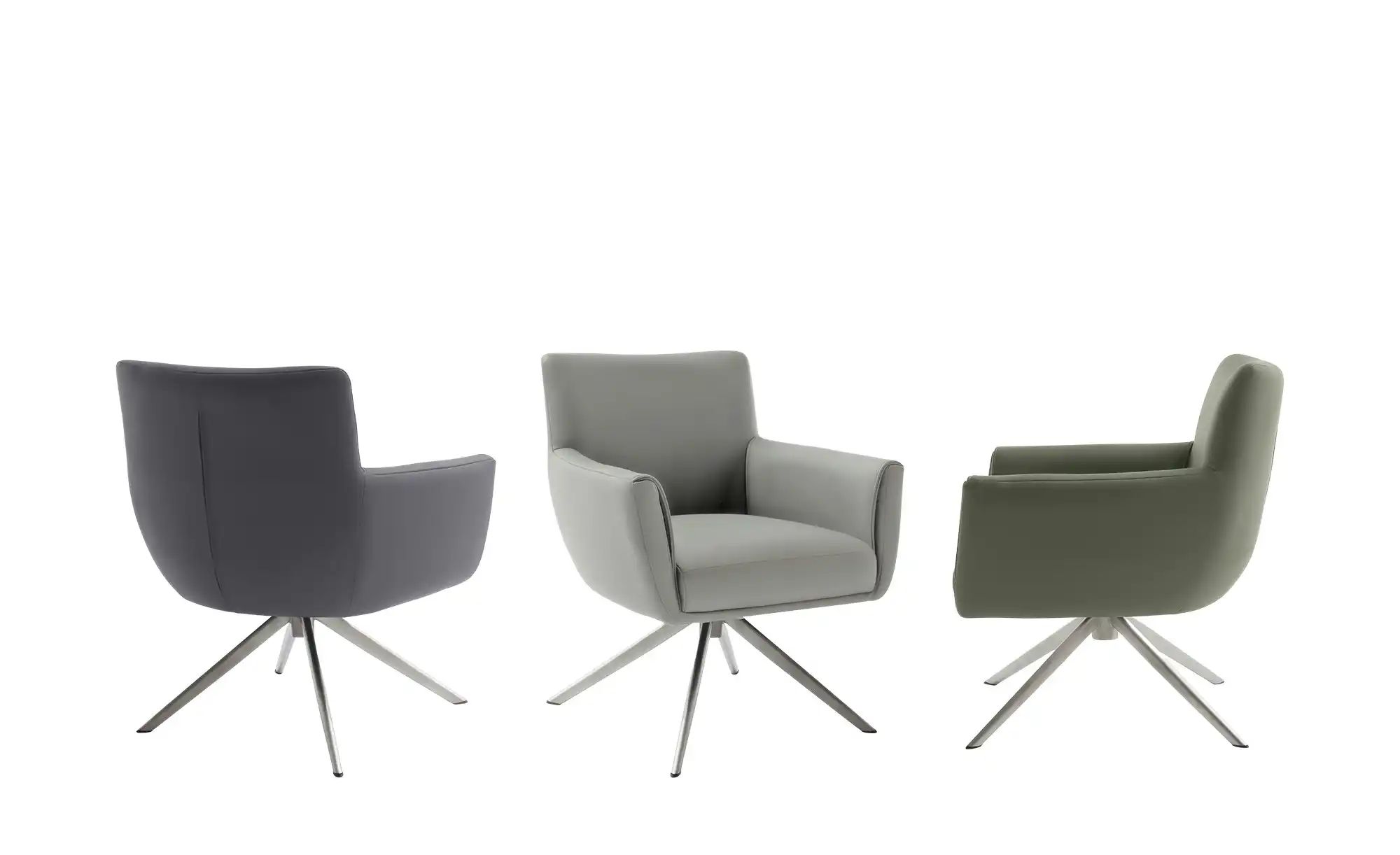Esszimmerstuhl  Nelson ¦ grau ¦ Maße (cm): B: 72 H: 88 T: 71.0 Stühle > Ess günstig online kaufen