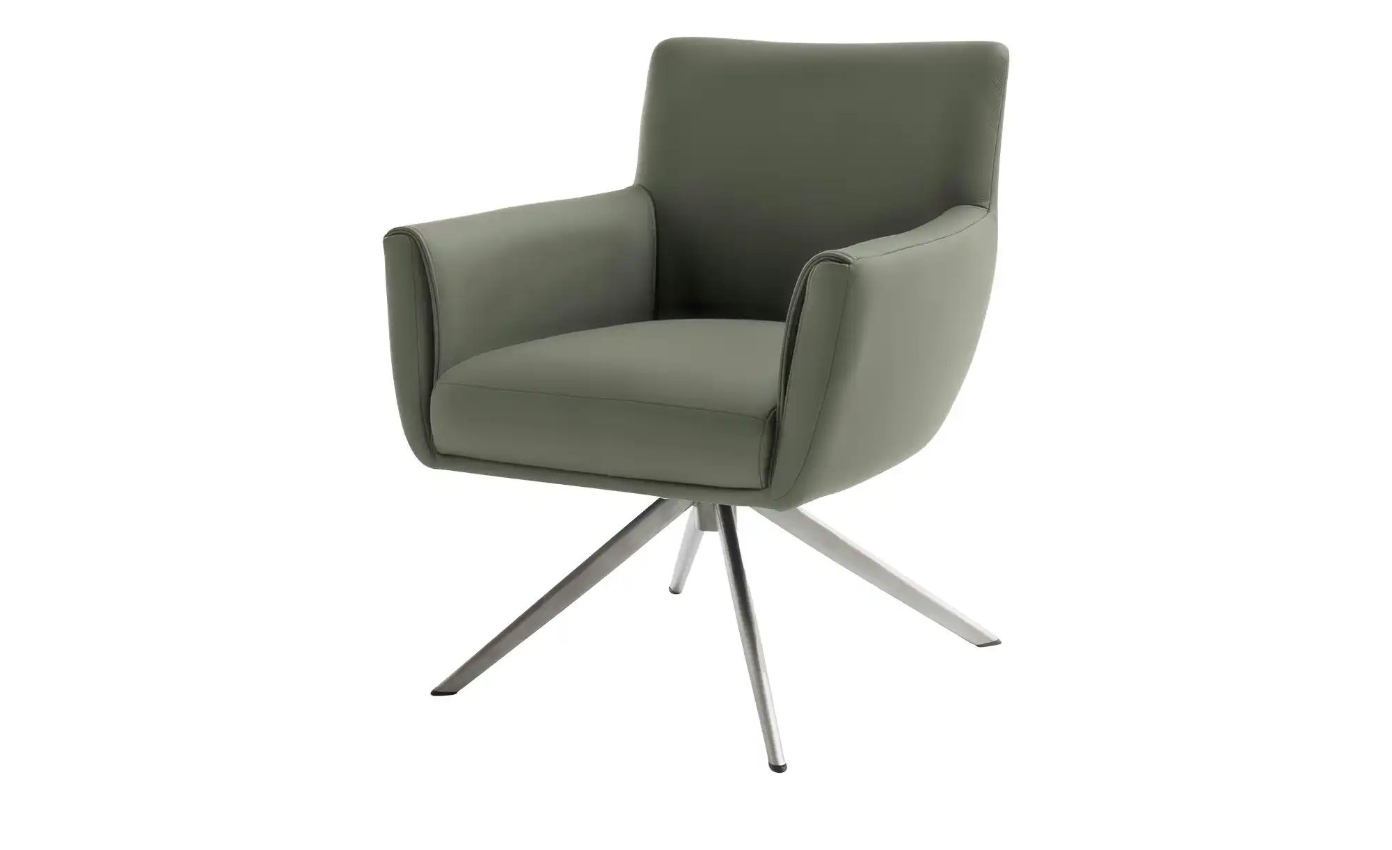 Esszimmerstuhl  Nelson ¦ grün ¦ Maße (cm): B: 72 H: 88 T: 71.0 Stühle > Ess günstig online kaufen