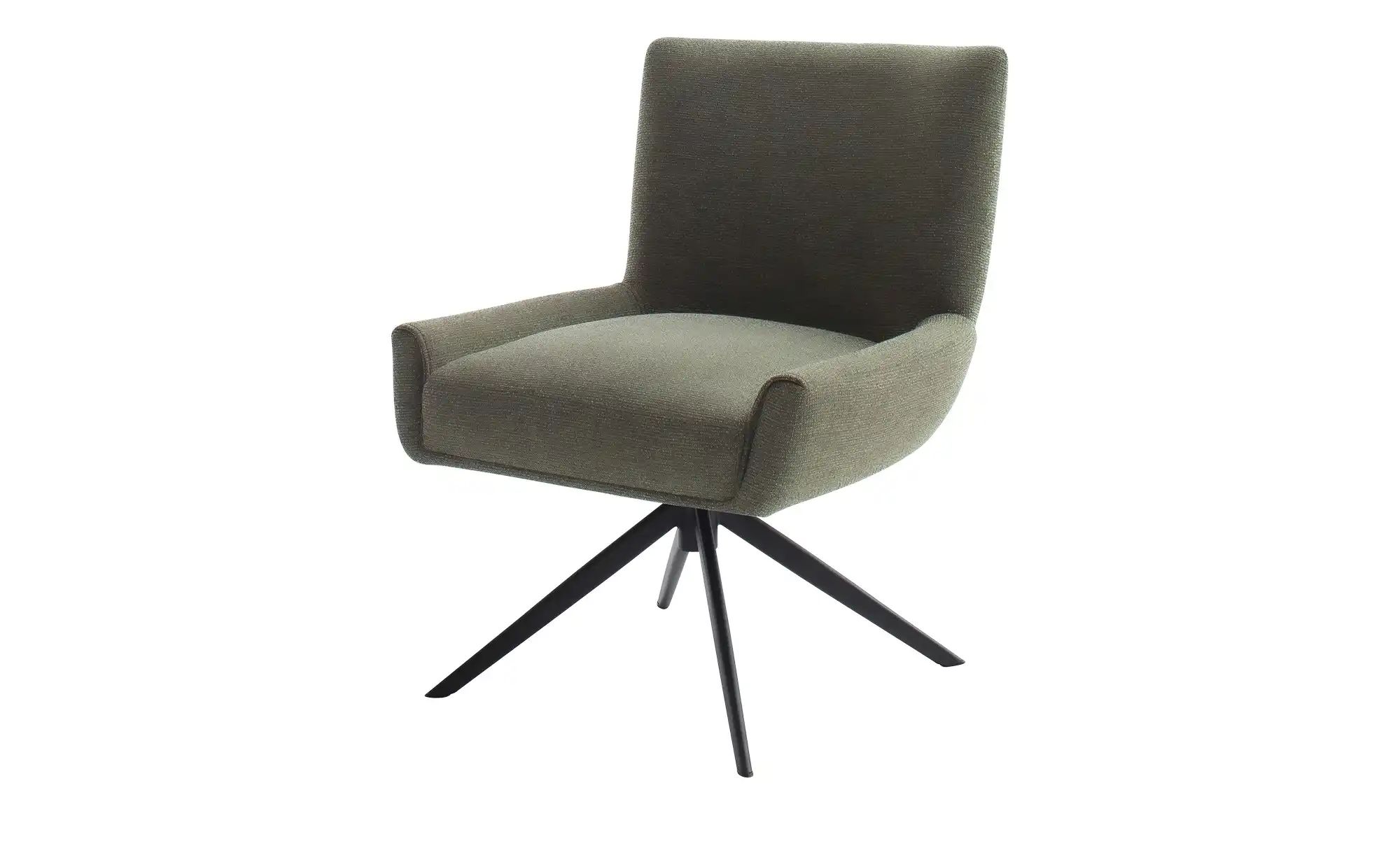 Esszimmerstuhl  Nelson ¦ grün ¦ Maße (cm): B: 70 H: 88 T: 71.0 Stühle > Küc günstig online kaufen