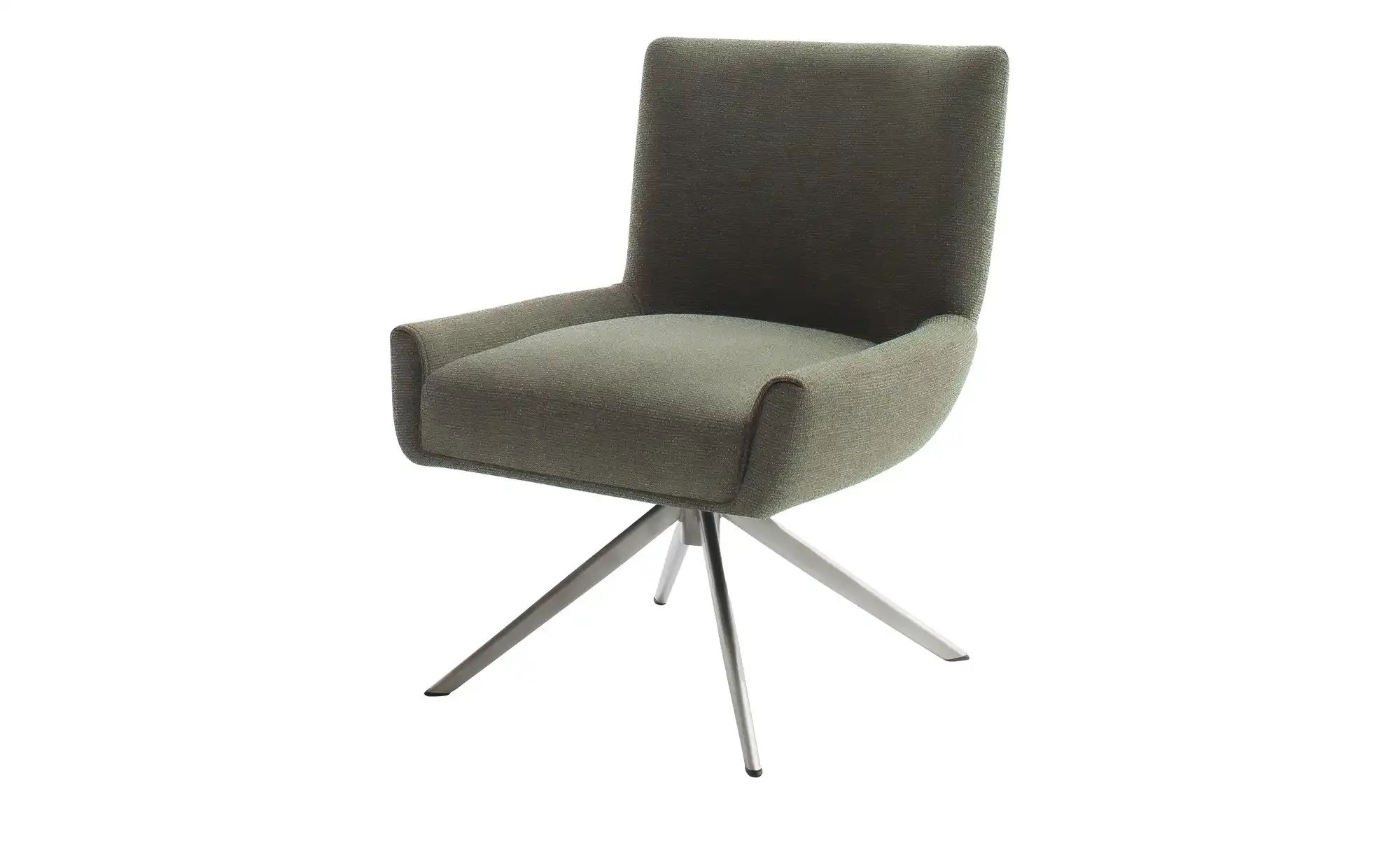 Esszimmerstuhl  Nelson ¦ grün ¦ Maße (cm): B: 70 H: 88 T: 71.0 Stühle > Küc günstig online kaufen
