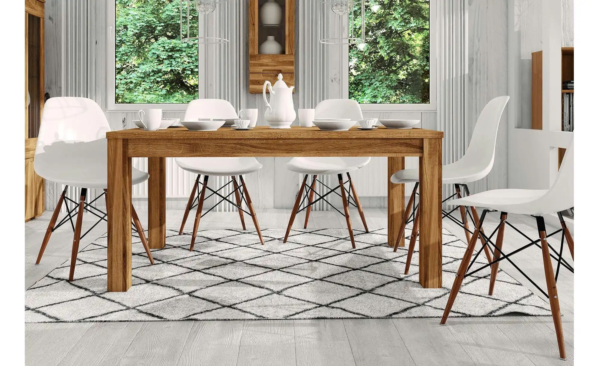 Esstisch  Felix ¦ holzfarben ¦ Maße (cm): B: 100 H: 77 Tische > Esstische > günstig online kaufen