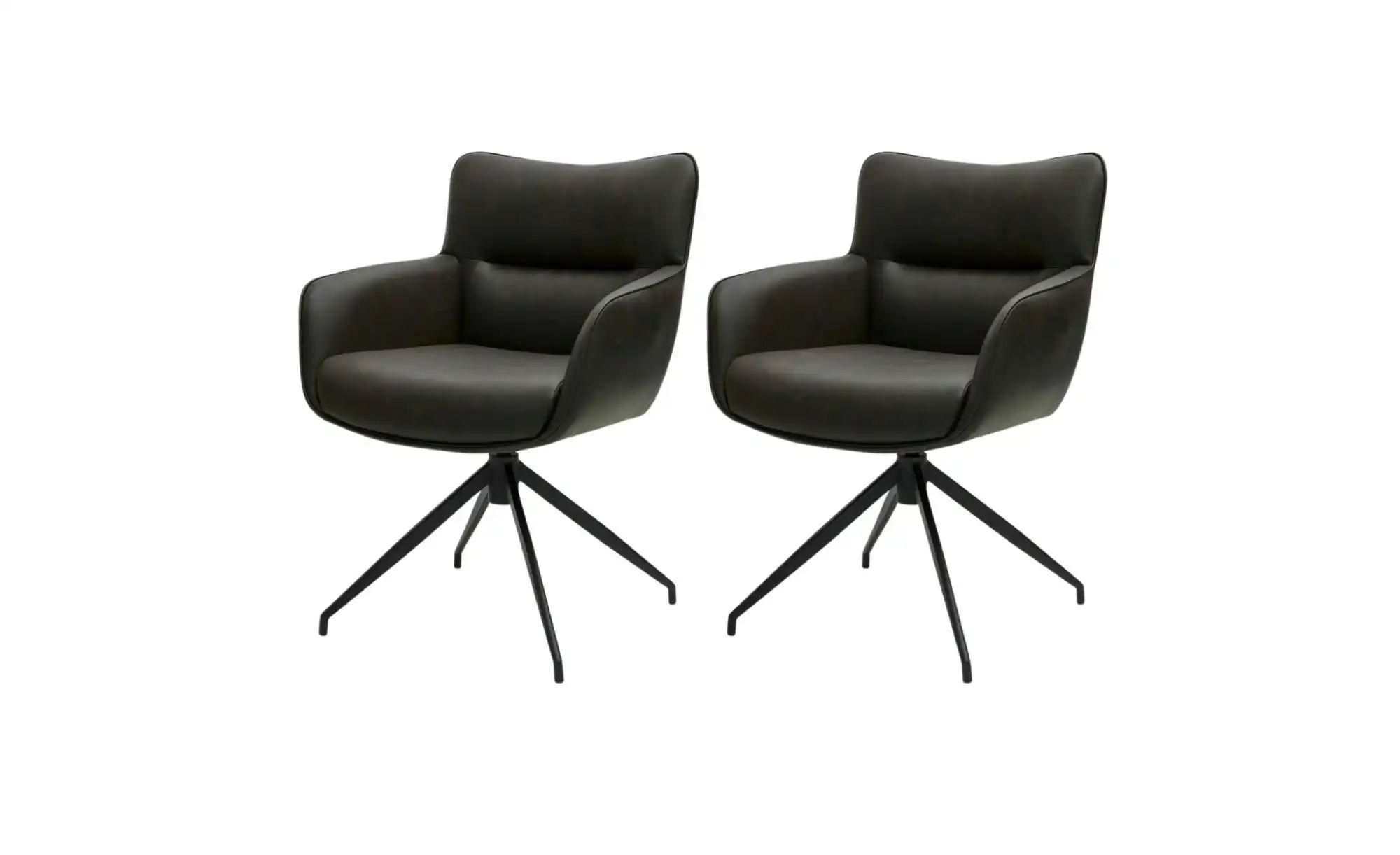 Furnhouse Esszimmerstuhl 2er-Set  Jessica ¦ braun ¦ Maße (cm): B: 55 H: 84 günstig online kaufen