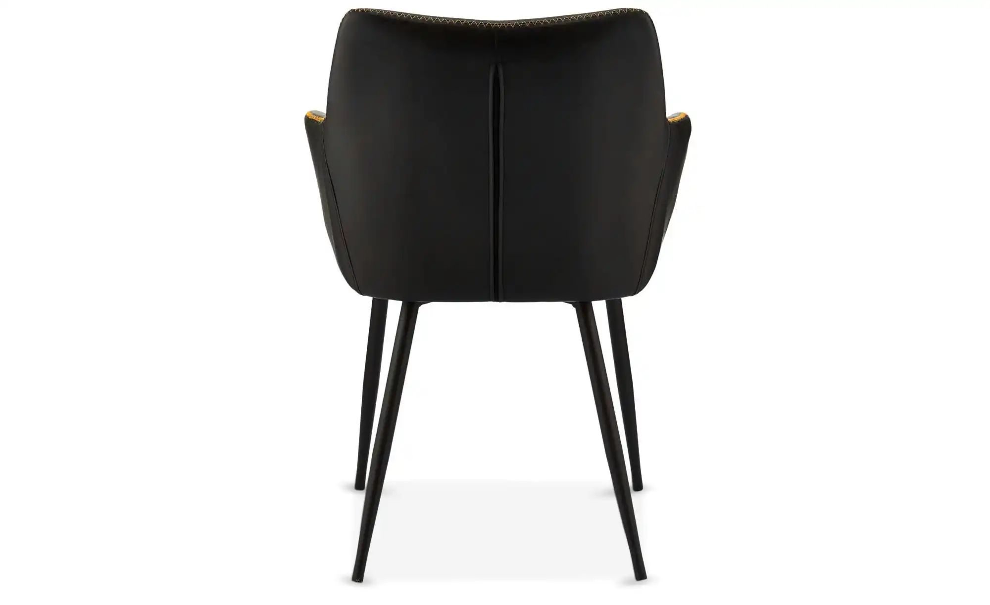 Furnhouse Esszimmerstuhl 2er-Set  Maria ¦ schwarz ¦ Maße (cm): B: 56 H: 81 günstig online kaufen