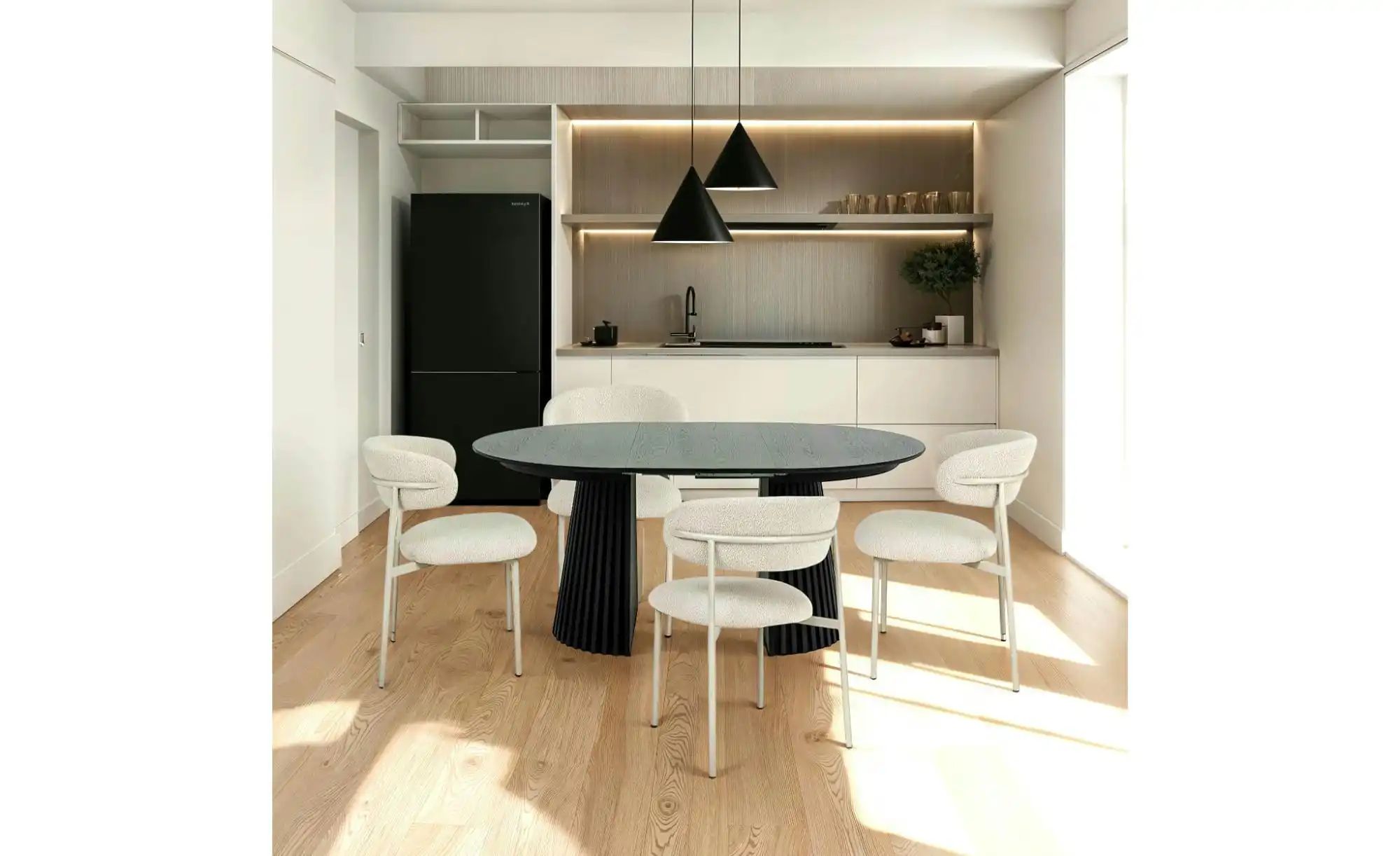 Furnhouse Esszimmerstuhl 2er-Set  Diana ¦ beige ¦ Maße (cm): B: 55 H: 70 St günstig online kaufen