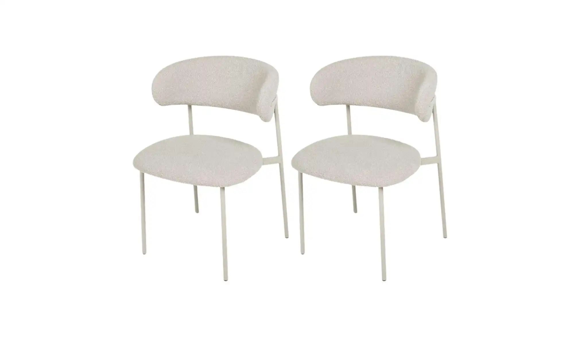 Furnhouse Esszimmerstuhl 2er-Set  Diana ¦ beige ¦ Maße (cm): B: 55 H: 70 St günstig online kaufen