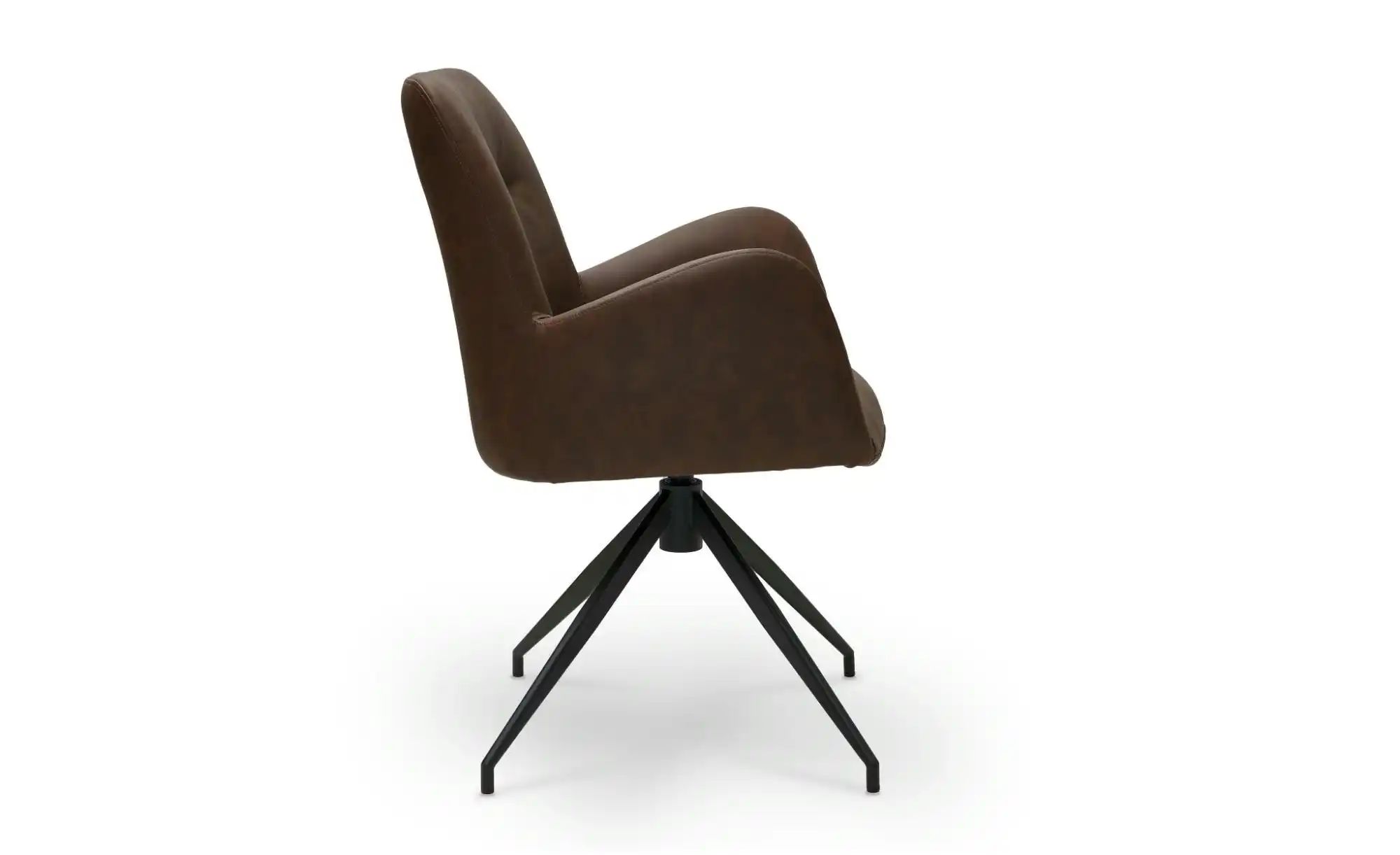 Furnhouse Esszimmerstuhl 2er-Set  Jennifer ¦ braun ¦ Maße (cm): B: 61 H: 86 günstig online kaufen