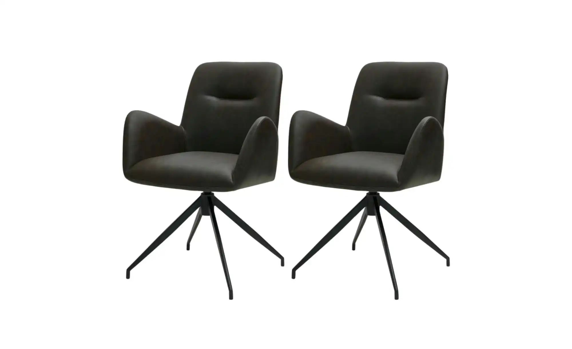Furnhouse Esszimmerstuhl 2er-Set  Jennifer ¦ braun ¦ Maße (cm): B: 61 H: 86 günstig online kaufen