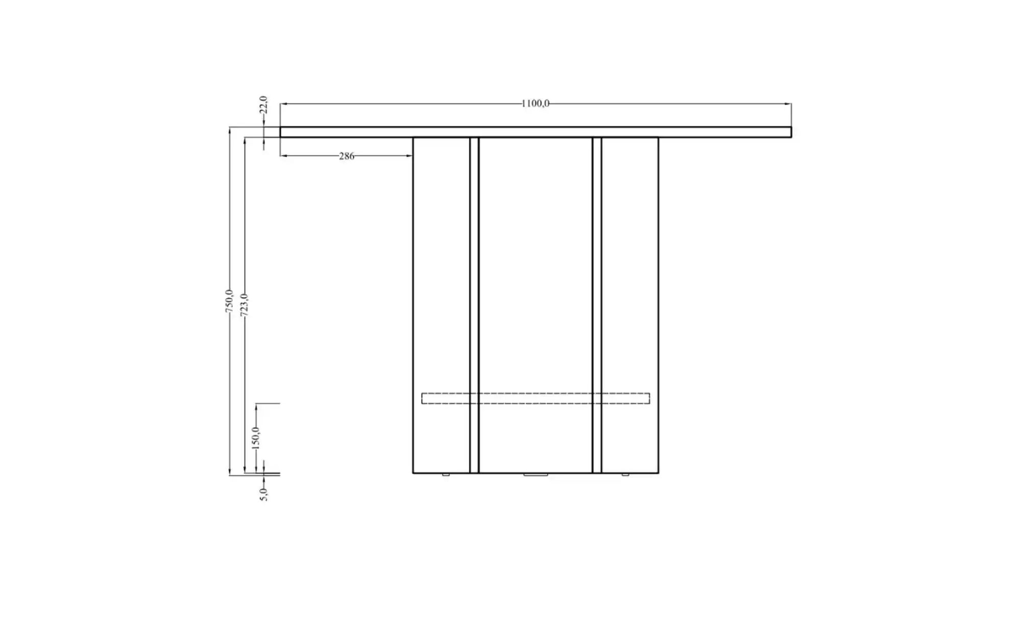 Selsey Esstisch rund Hexa ¦ holzfarben Ø: 110 Tische > Esstische > Esstisch günstig online kaufen