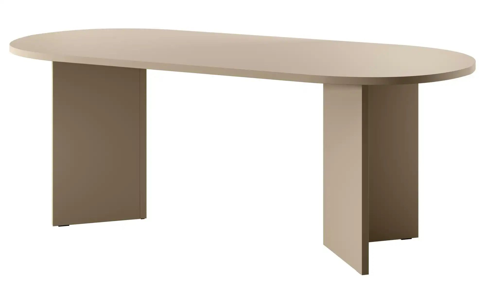 Esstisch oval Ovo ¦ beige ¦ Maße (cm): B: 90 H: 75 Tische > Esstische > Ess günstig online kaufen