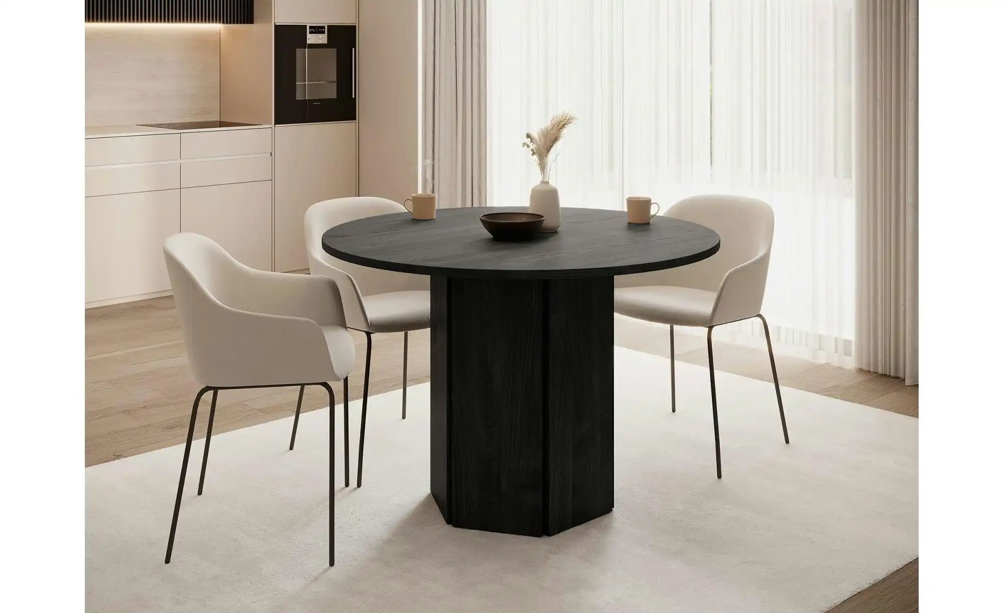 Selsey Esstisch rund Hexa ¦ holzfarben Ø: 110 Tische > Esstische > Esstisch günstig online kaufen