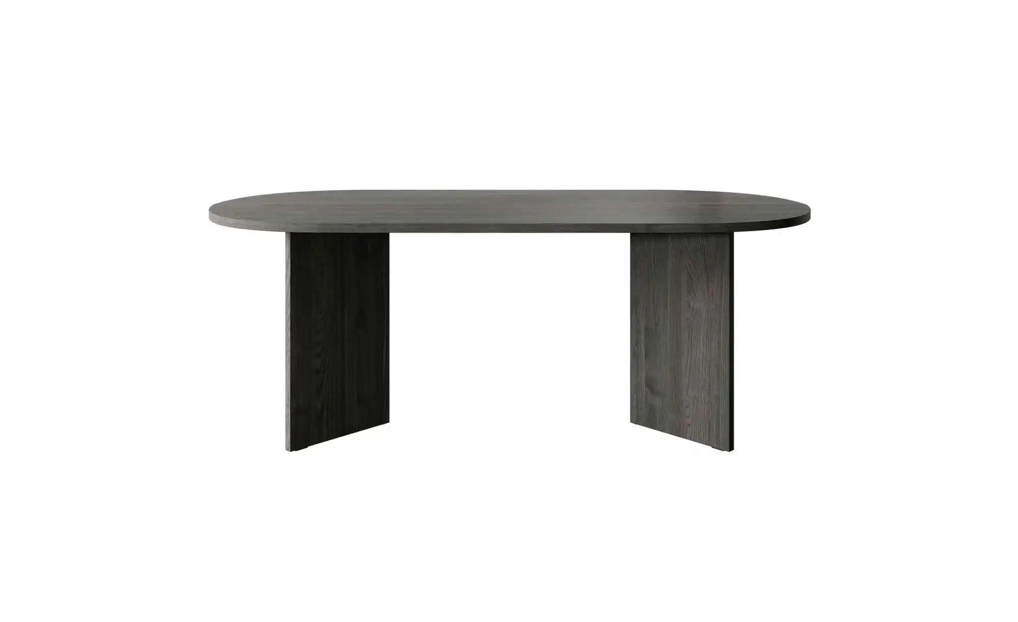 Esstisch oval Ovo ¦ schwarz ¦ Maße (cm): B: 90 H: 75 Tische > Esstische > E günstig online kaufen