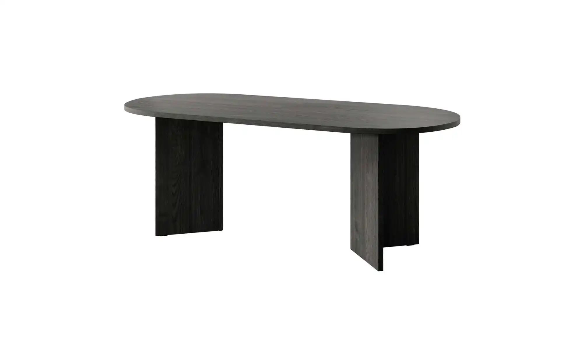 Esstisch oval Ovo ¦ schwarz ¦ Maße (cm): B: 90 H: 75 Tische > Esstische > E günstig online kaufen