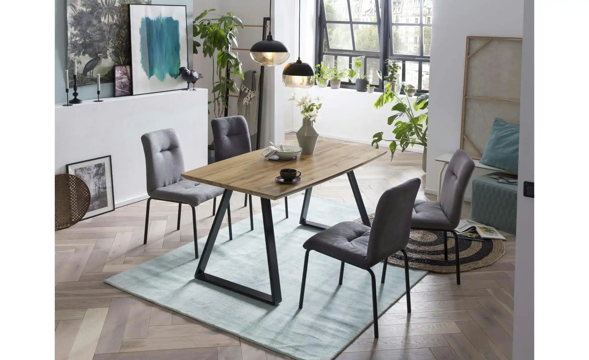Esstisch   ¦ holzfarben ¦ Maße (cm): B: 140 H: 75 Tische > Esstische > Esst günstig online kaufen