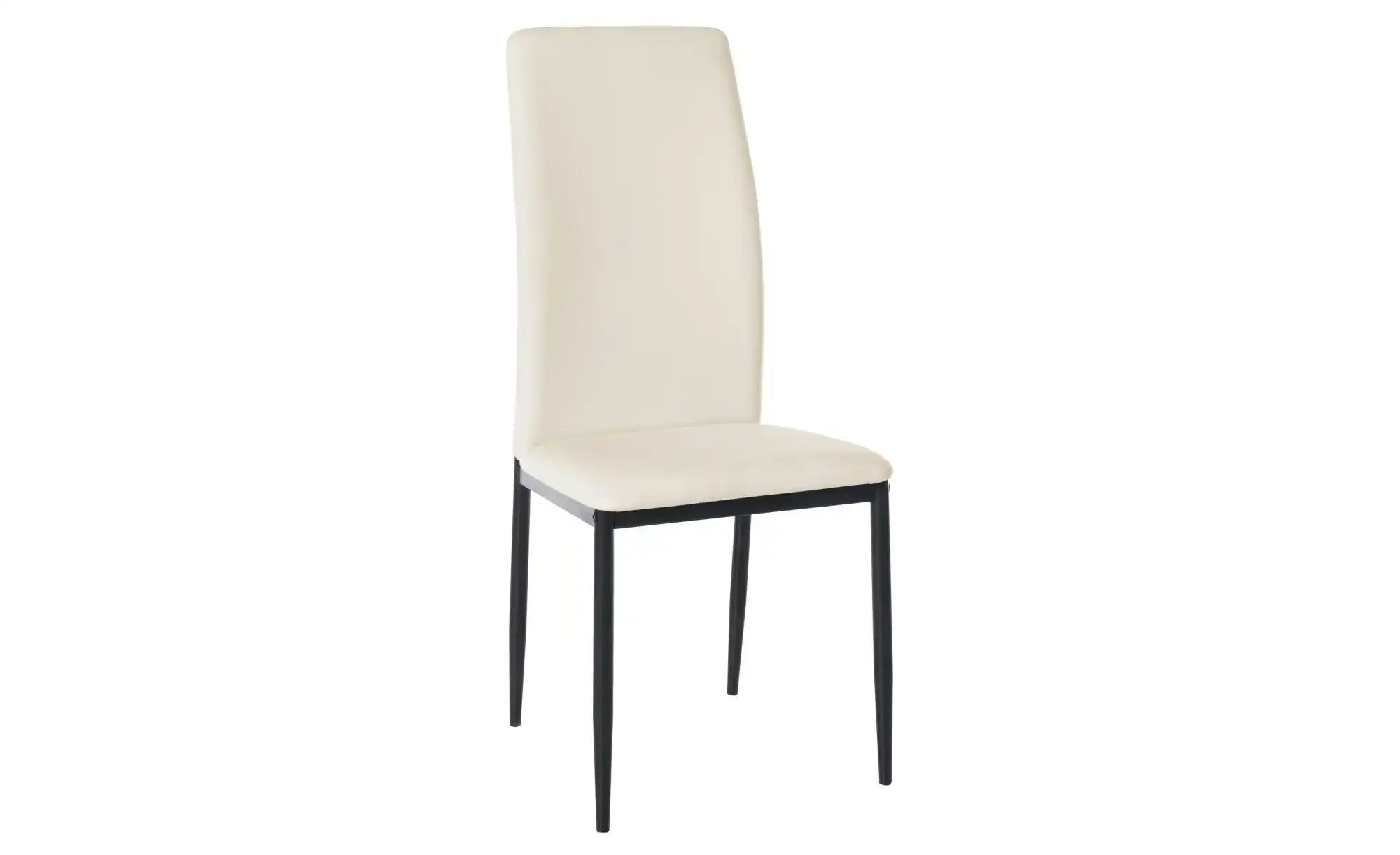 Esszimmerstuhl Kunstleder Savino ¦ creme ¦ Maße (cm): B: 41,5 H: 99 Stühle günstig online kaufen