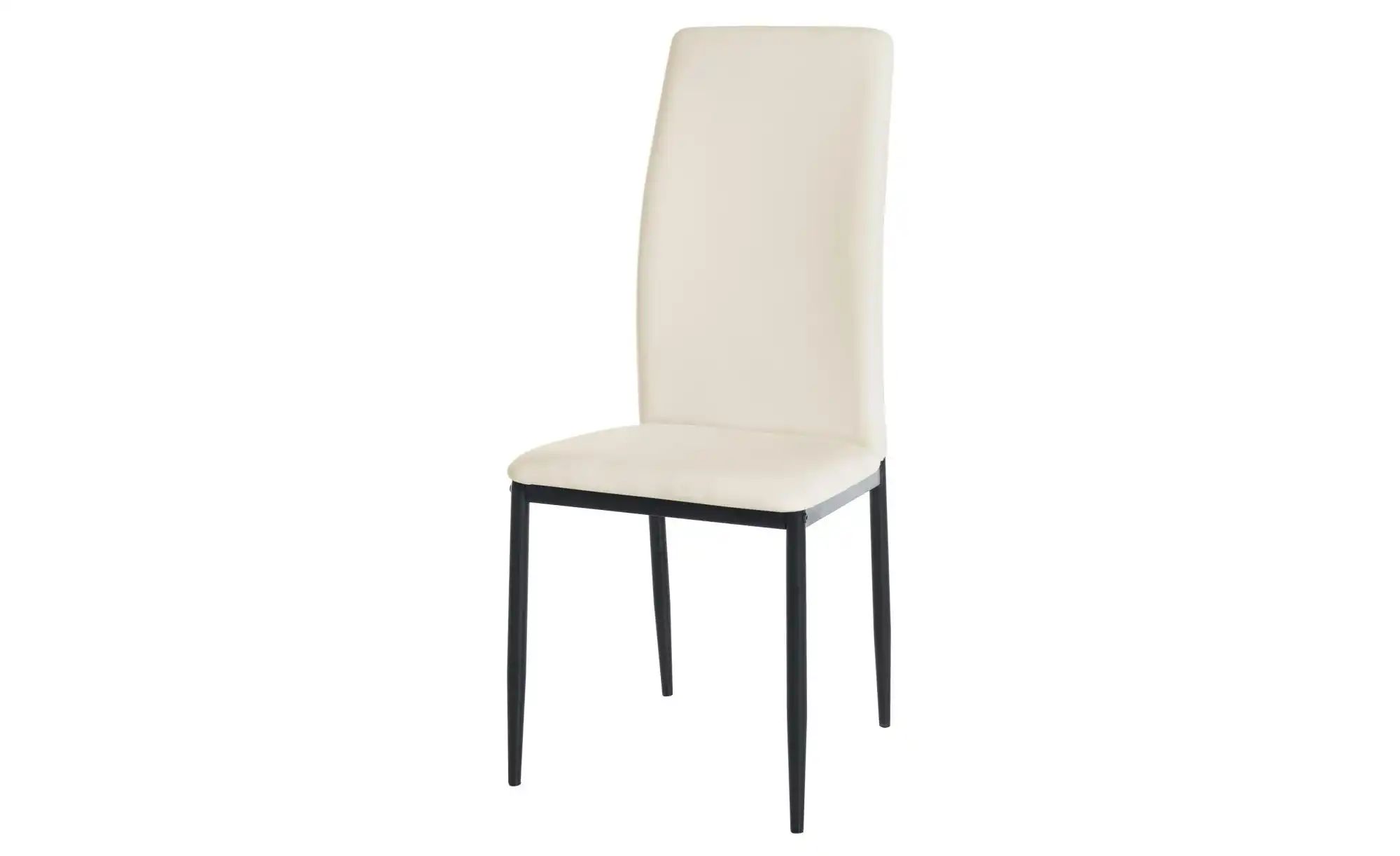 Esszimmerstuhl Kunstleder Savino ¦ creme ¦ Maße (cm): B: 41,5 H: 99 Stühle günstig online kaufen