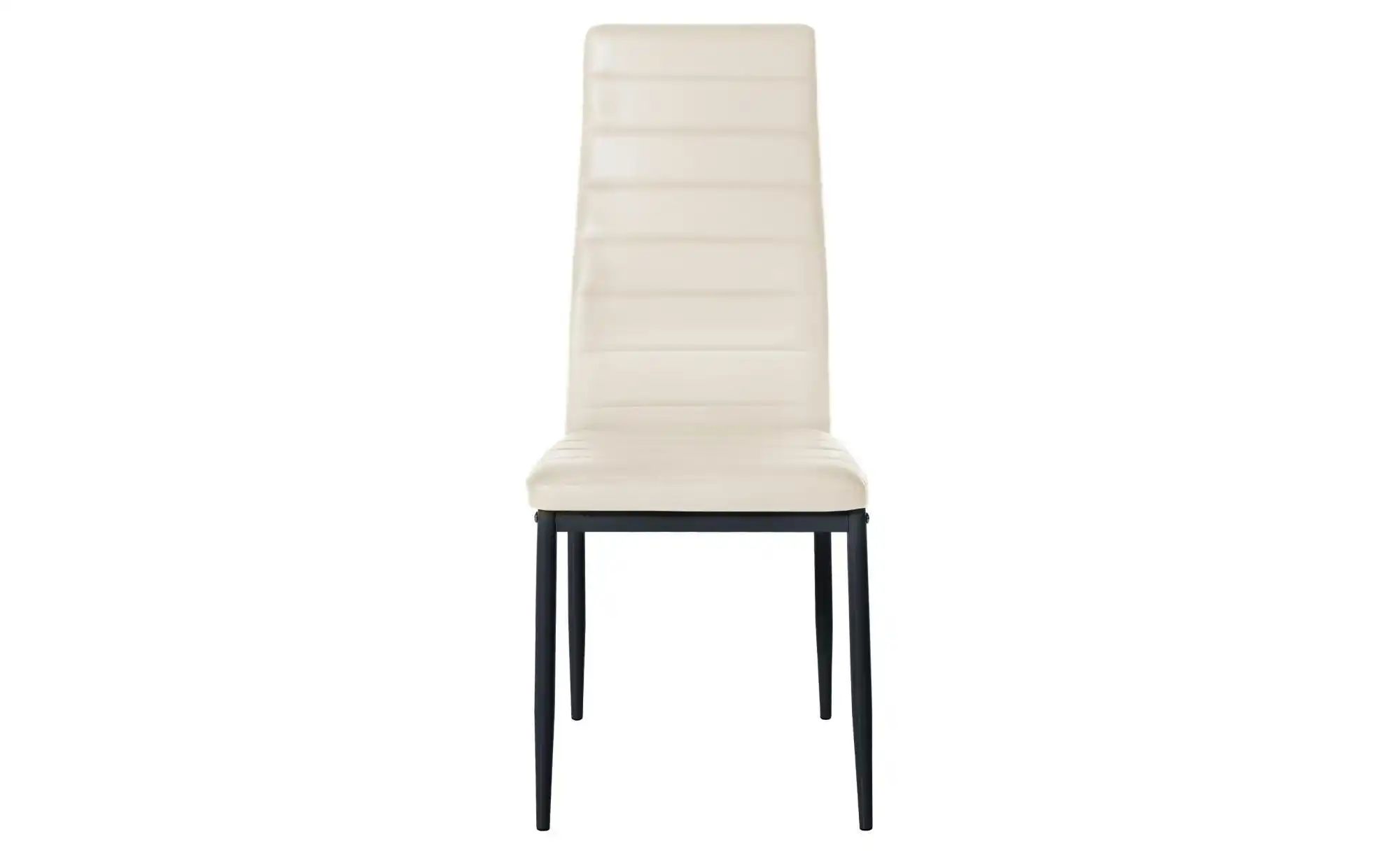 Esszimmerstuhl Kunstleder Mayfair ¦ creme ¦ Maße (cm): B: 41,5 H: 99 Stühle günstig online kaufen