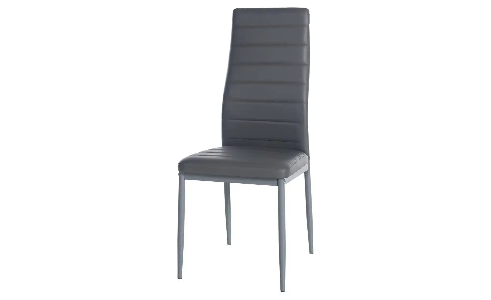 Esszimmerstuhl Kunstleder Mayfair ¦ grau ¦ Maße (cm): B: 41,5 H: 99 Stühle günstig online kaufen