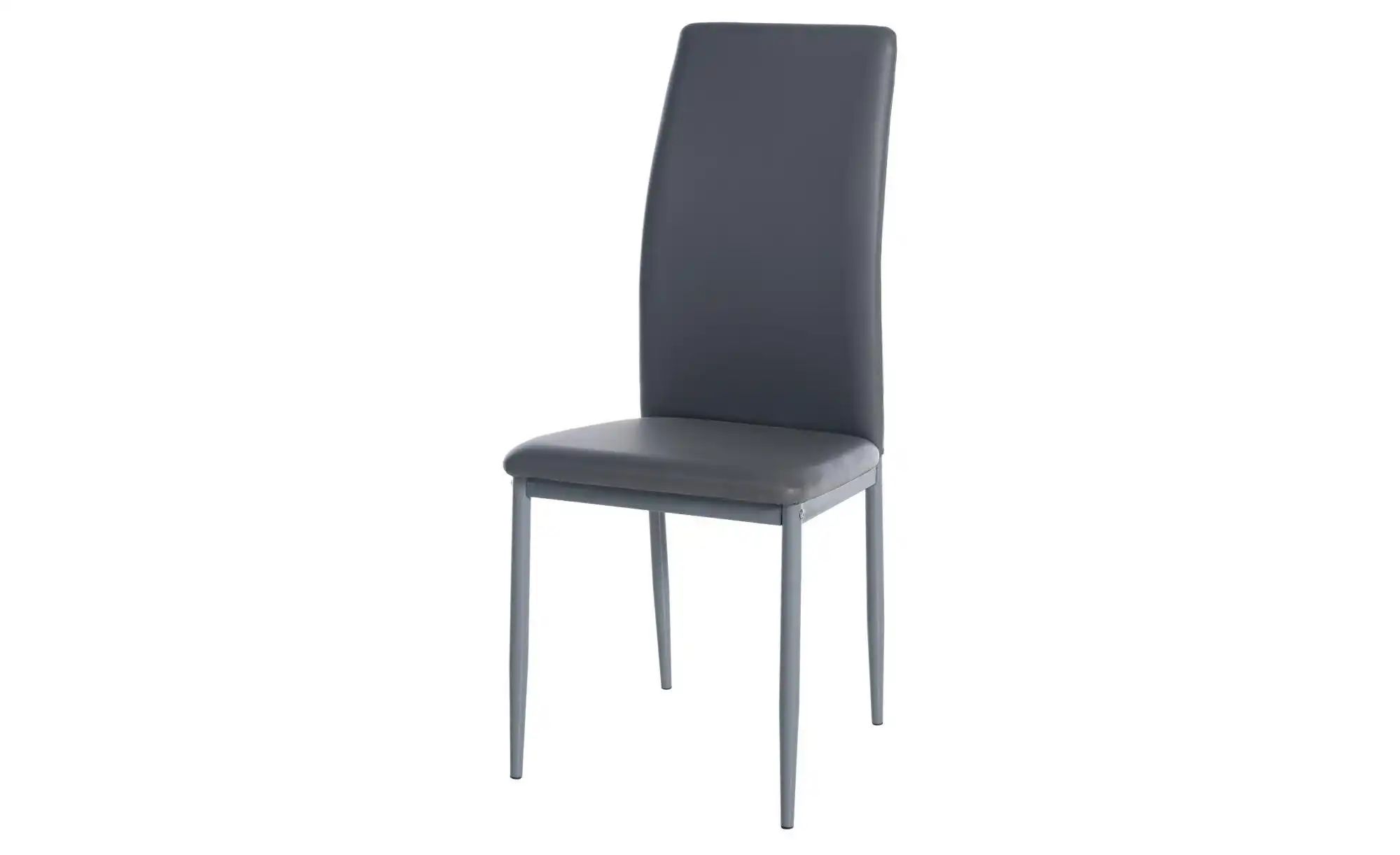 Esszimmerstuhl Kunstleder Savino ¦ grau ¦ Maße (cm): B: 41,5 H: 99 Stühle > günstig online kaufen