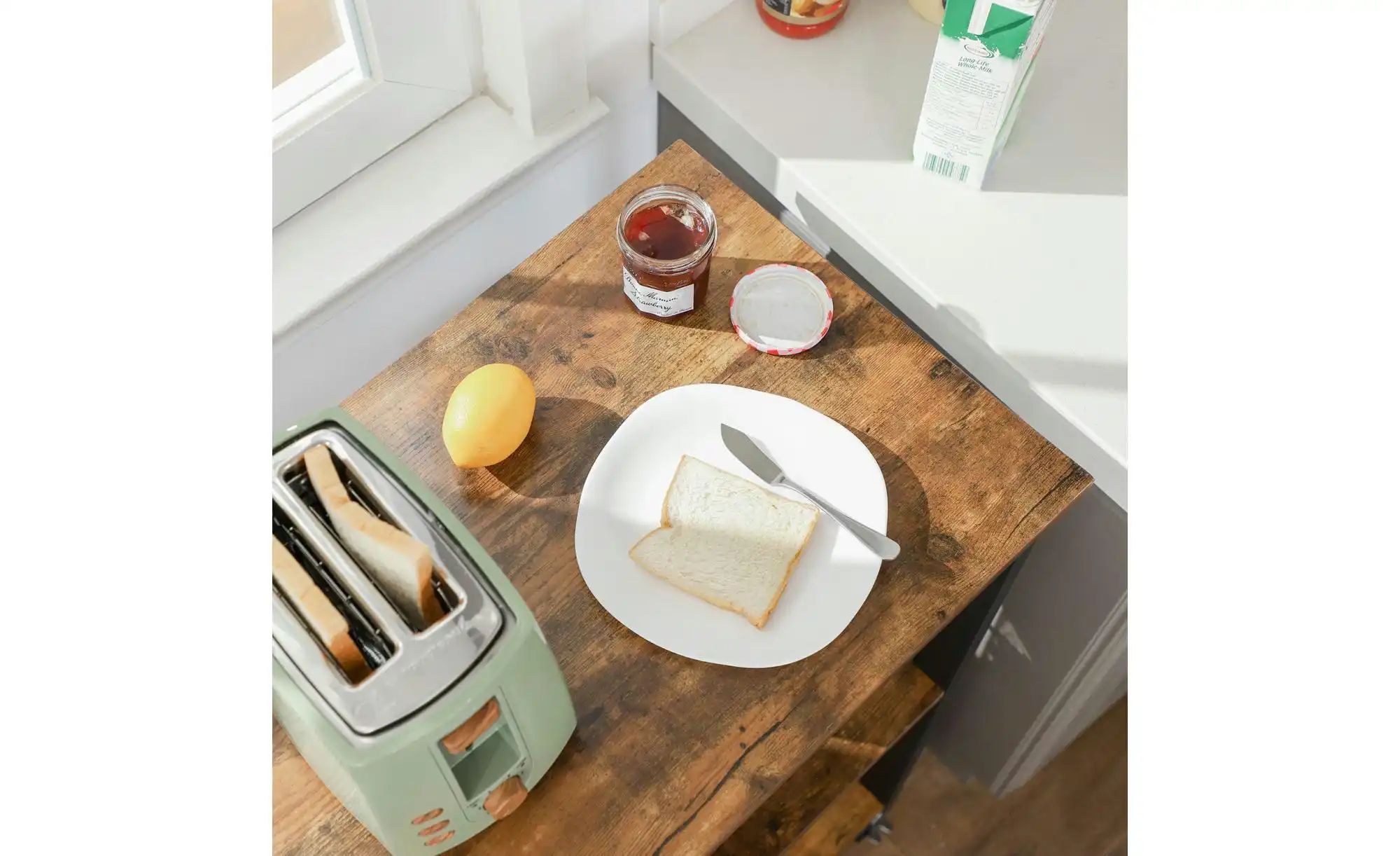 Thumbnail - Servierwagen ¦ braun ¦ Maße (cm): B: 60 H: 89 Tische > Bartische - Höffner