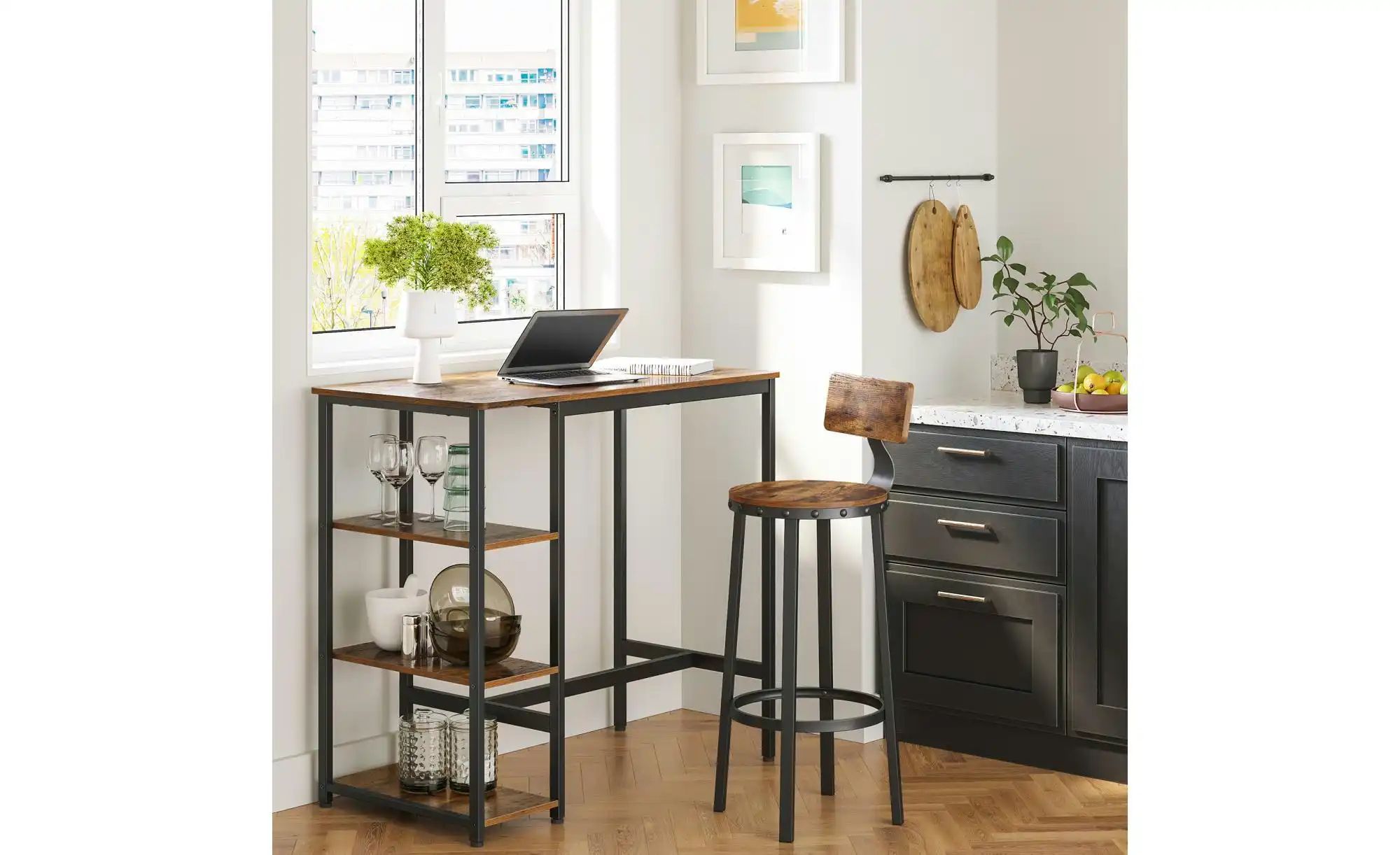 Thumbnail - Bartisch ¦ braun ¦ Maße (cm): B: 109 H: 100 Tische > Bartische - Höffner