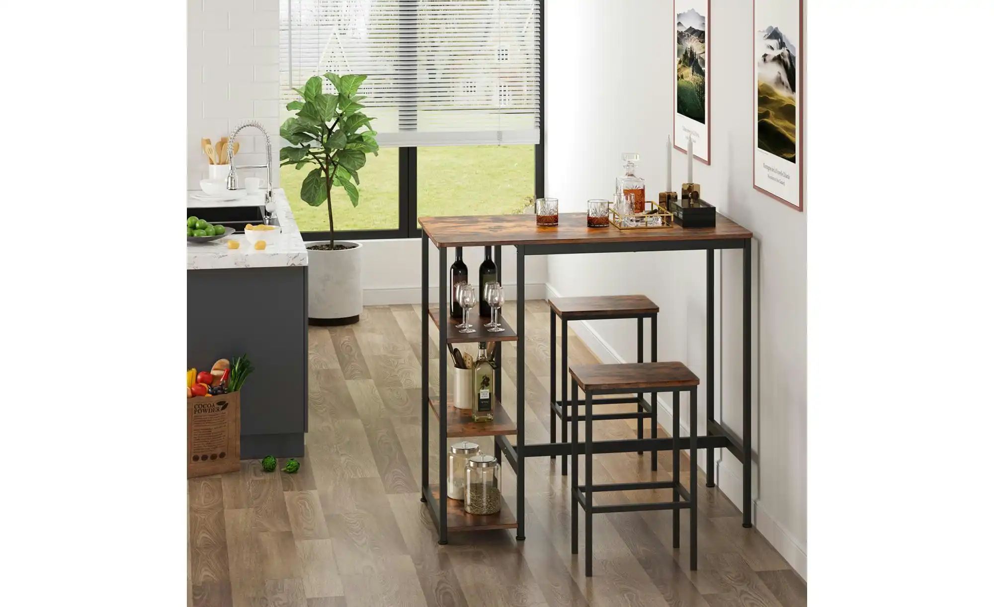 Thumbnail - Bartisch ¦ braun ¦ Maße (cm): B: 109 H: 100 Tische > Bartische - Höffner