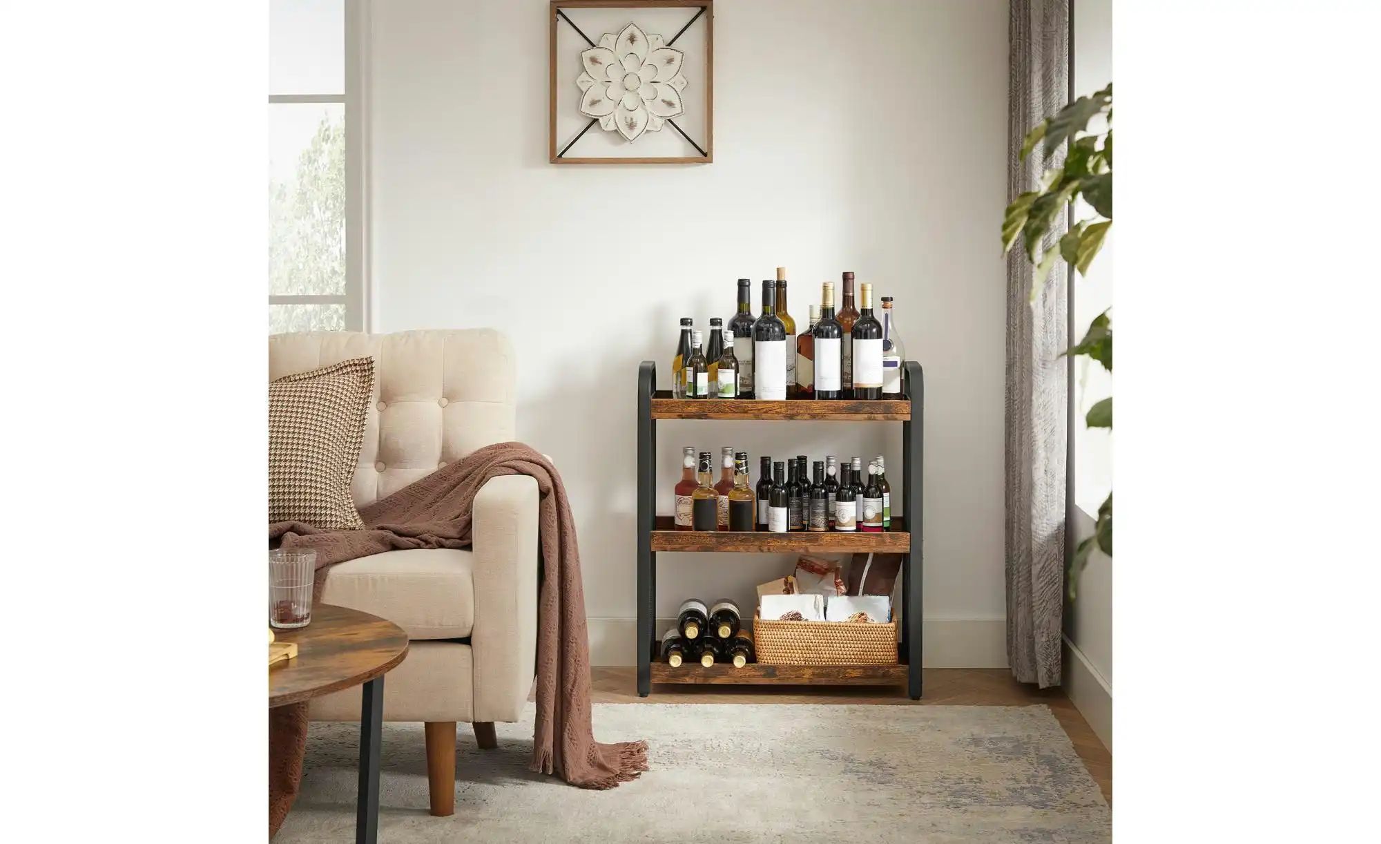 Thumbnail - Servierwagen ¦ braun ¦ Maße (cm): B: 66 H: 85 Tische > Servierwagen - Höffner