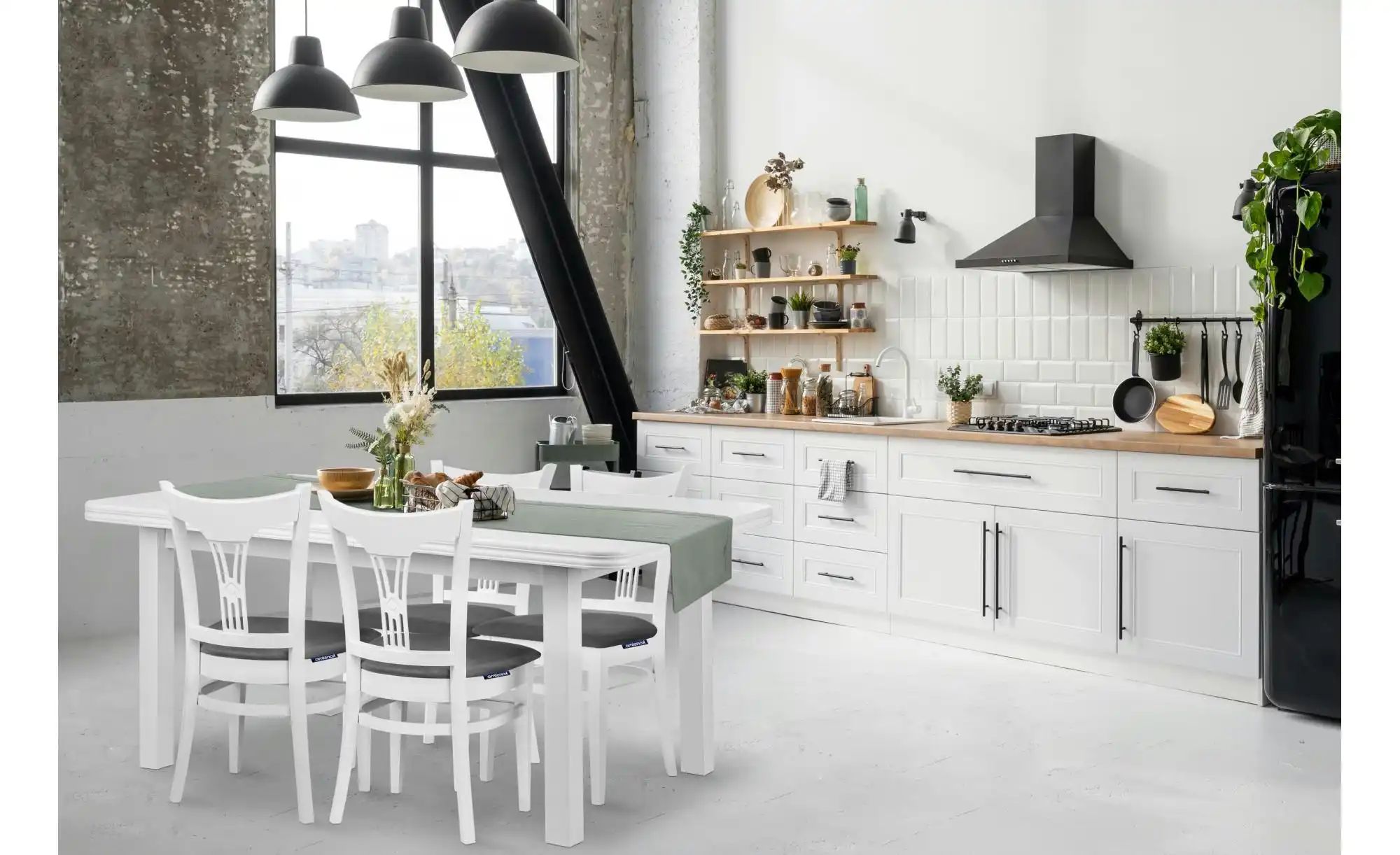 KONSIMO Esstisch   ¦ weiß ¦ Maße (cm): B: 100 H: 76,5 Tische > Esstische > günstig online kaufen