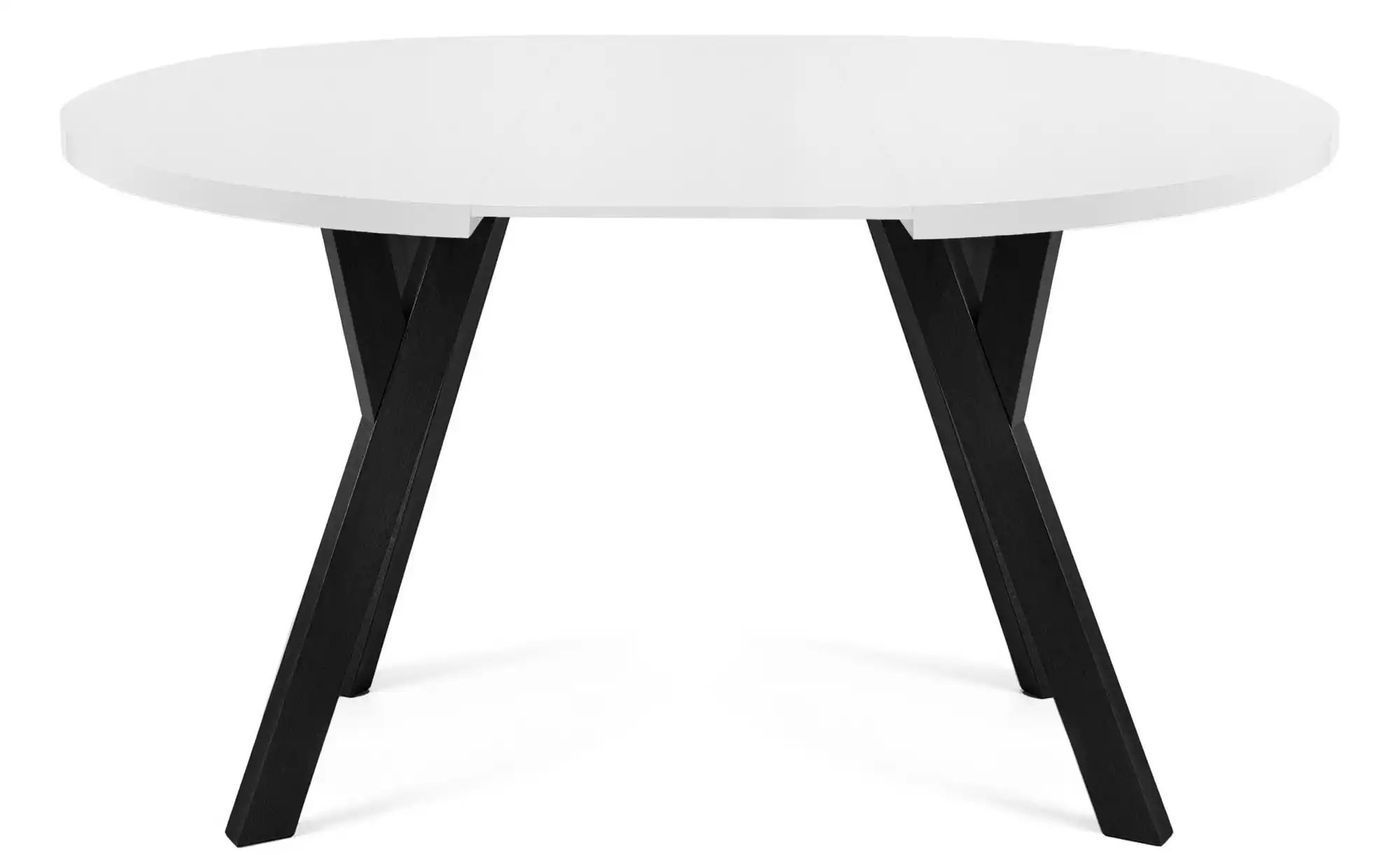 KONSIMO Esstisch   ¦ weiß ¦ Maße (cm): B: 100 H: 75  Ø: 100 Tische > Esstis günstig online kaufen