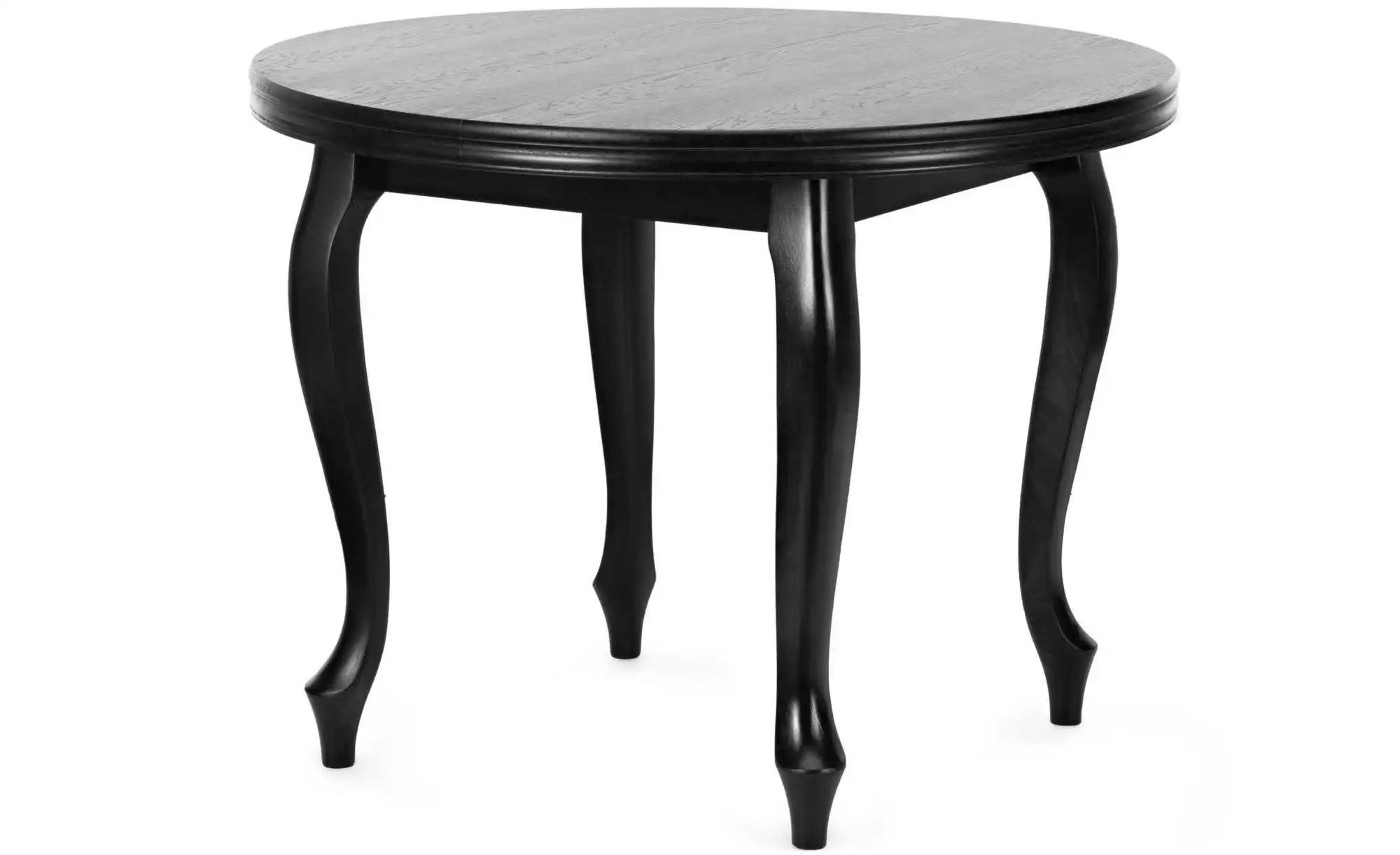KONSIMO Esstisch   ¦ schwarz ¦ Maße (cm): B: 100 H: 76,5  Ø: 100 Tische > E günstig online kaufen