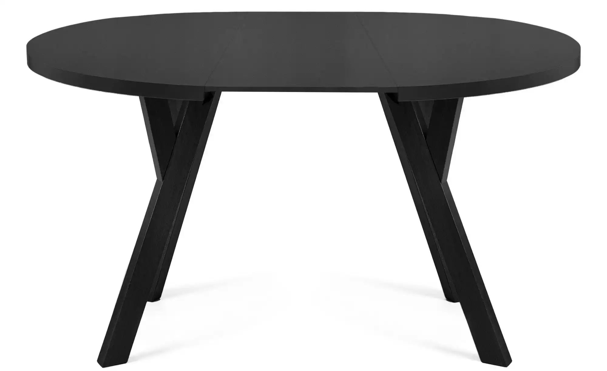 KONSIMO Esstisch   ¦ schwarz ¦ Maße (cm): B: 100 H: 75  Ø: 100 Tische > Ess günstig online kaufen