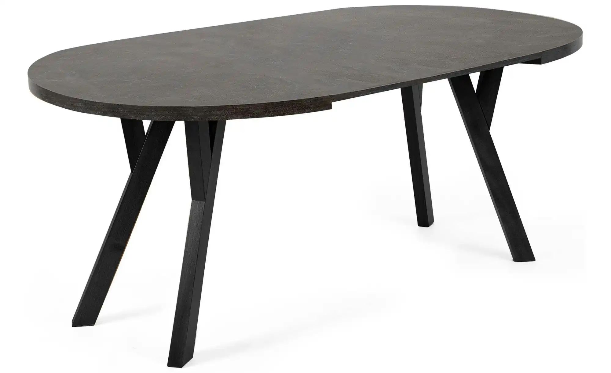 KONSIMO Esstisch   ¦ grau ¦ Maße (cm): B: 100 H: 75  Ø: 100 Tische > Esstis günstig online kaufen