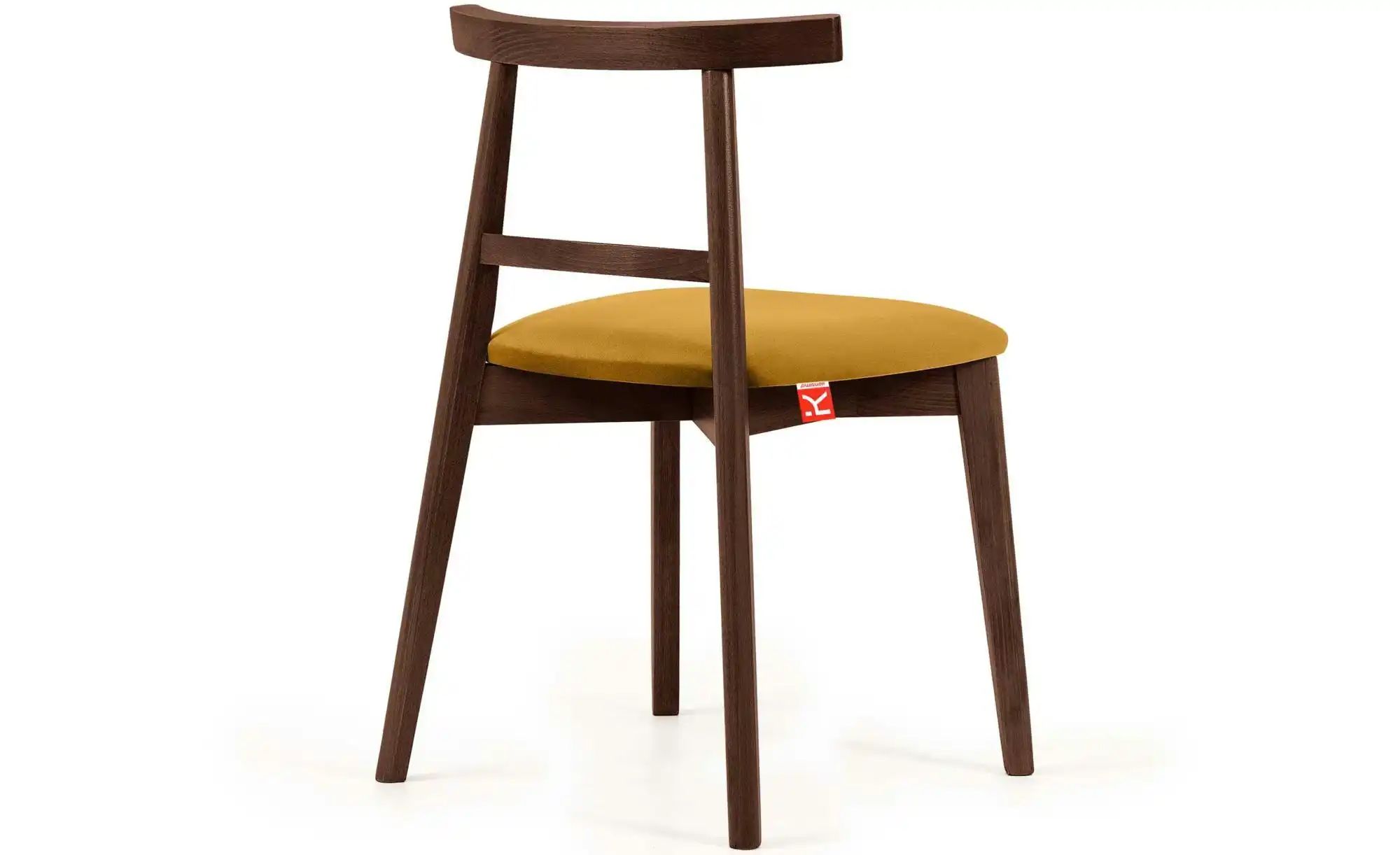 KONSIMO Holzstuhl 2er-Set   ¦ gelb ¦ Maße (cm): B: 47 H: 76 Stühle > Polste günstig online kaufen