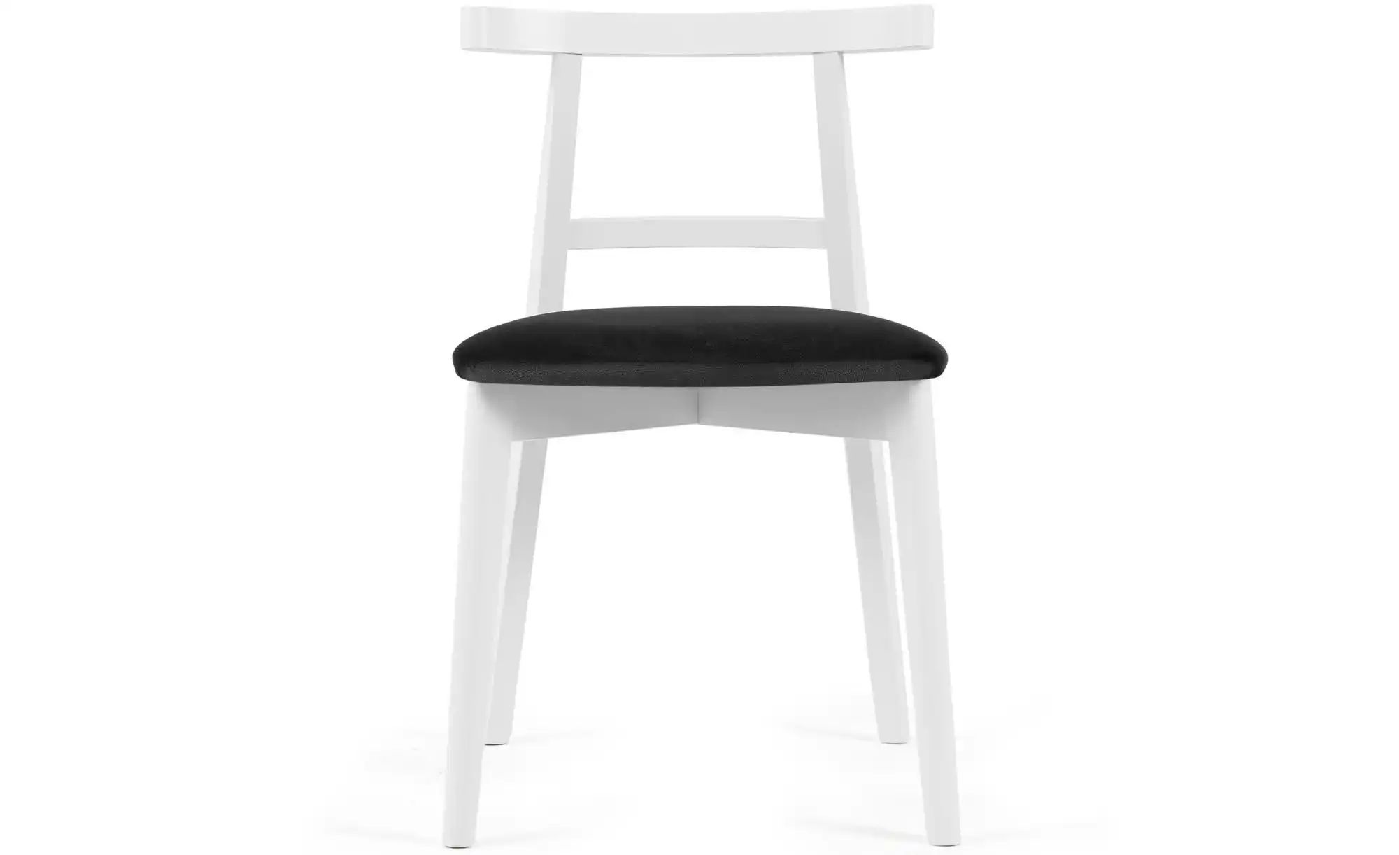 KONSIMO Holzstuhl 2er-Set   ¦ schwarz ¦ Maße (cm): B: 47 H: 76 Stühle > Pol günstig online kaufen