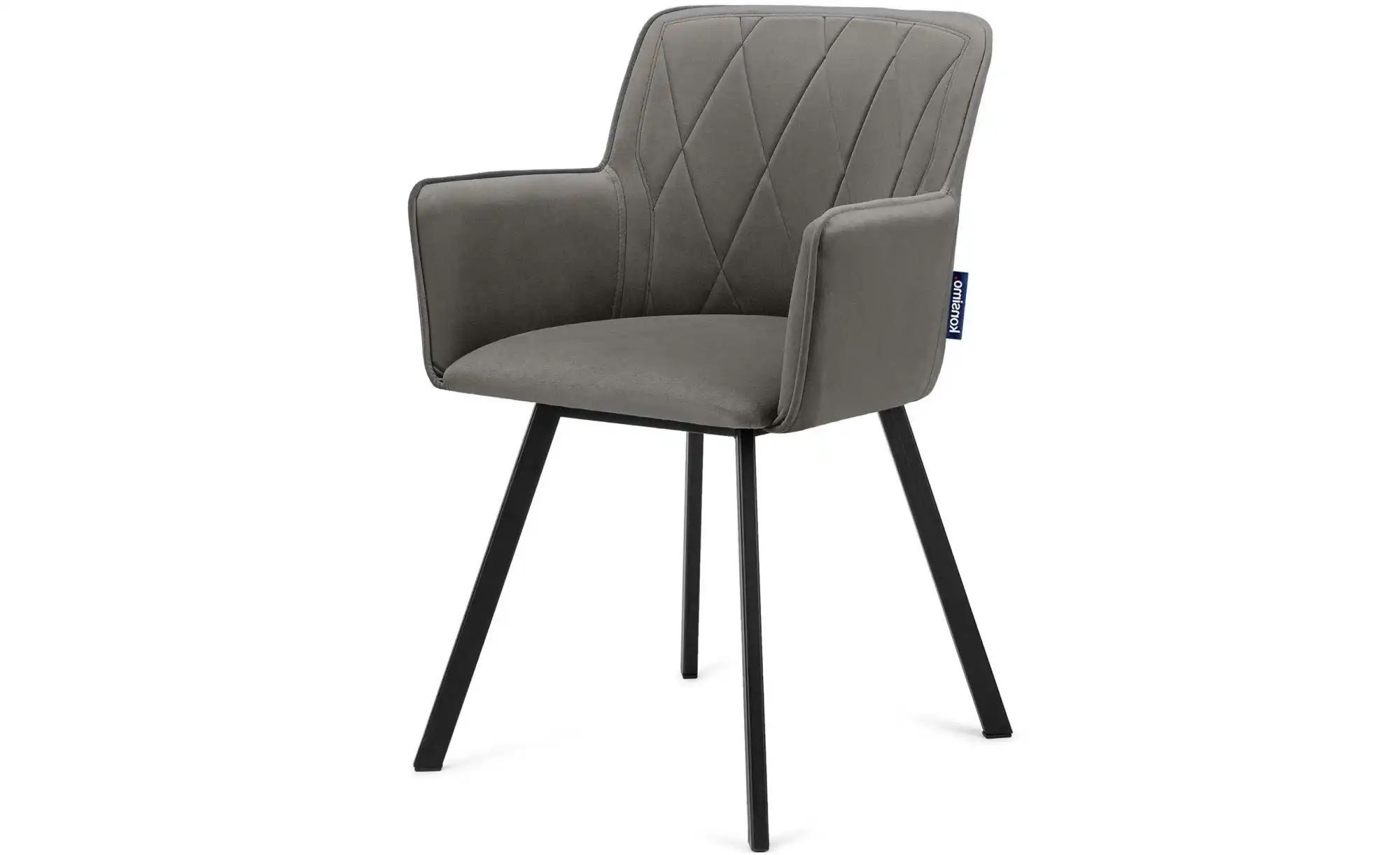 KONSIMO Polsterstuhl   ¦ grau ¦ Maße (cm): B: 56 H: 84 Stühle > Polsterstüh günstig online kaufen