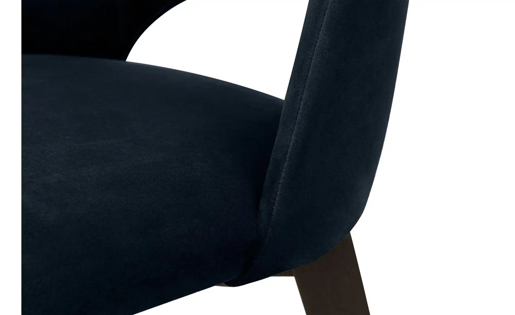 KONSIMO Polsterstuhl 2er-Set   ¦ blau ¦ Maße (cm): B: 48 H: 86 Stühle > Pol günstig online kaufen