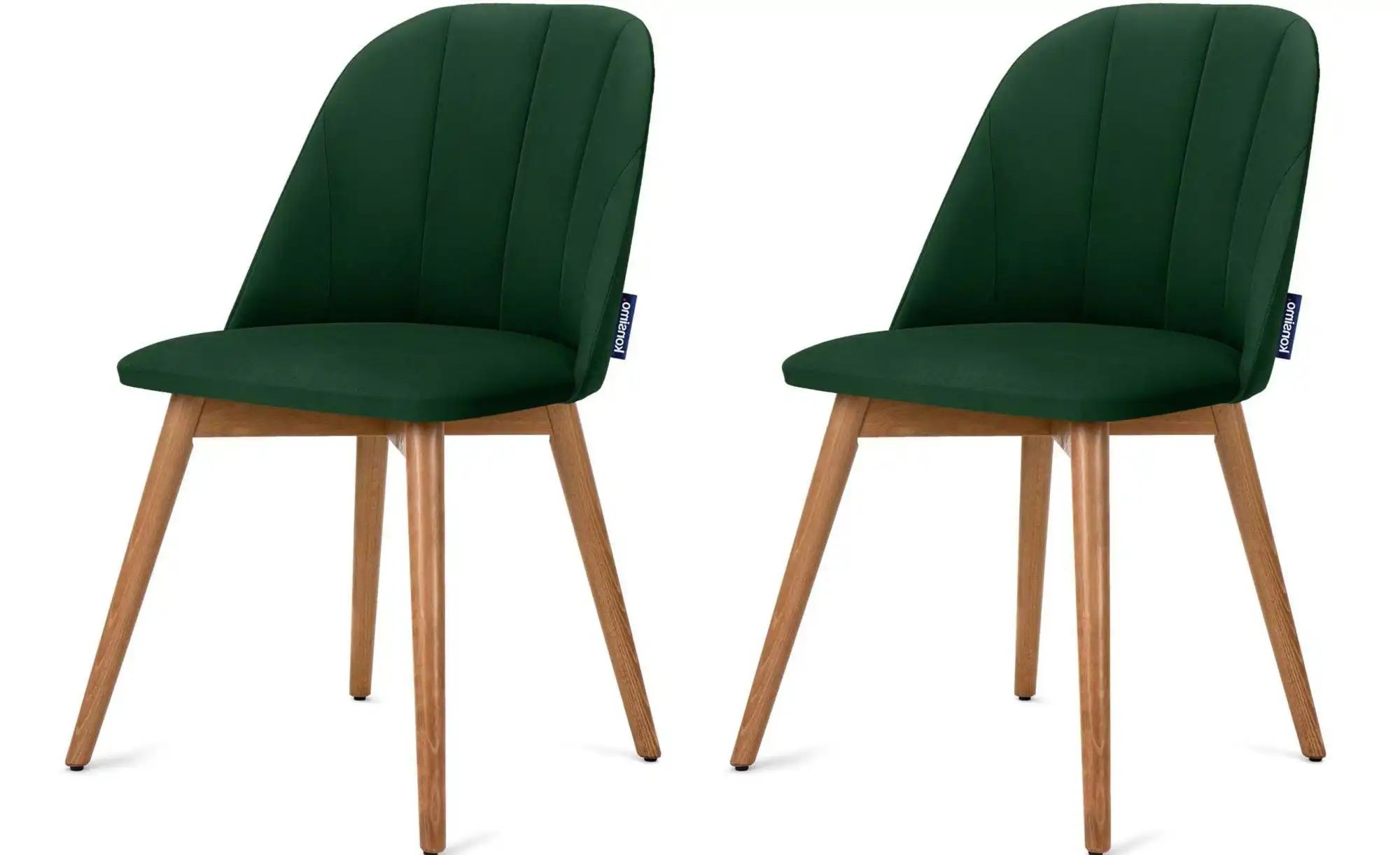 KONSIMO Polsterstuhl 2er-Set   ¦ grün ¦ Maße (cm): B: 48 H: 86 Stühle > Pol günstig online kaufen