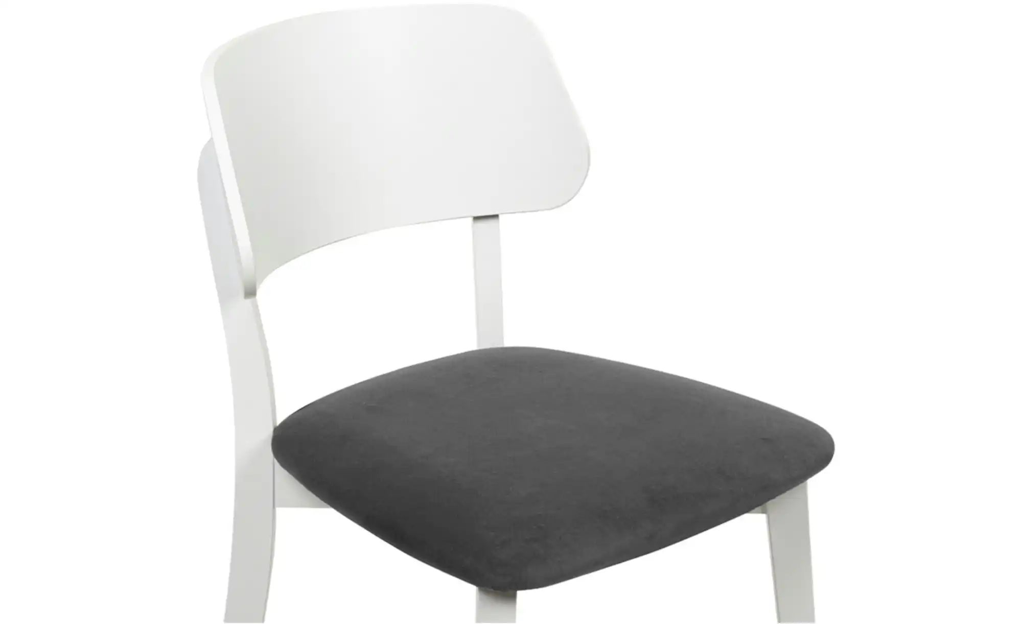KONSIMO Holzstuhl 2er-Set   ¦ grau ¦ Maße (cm): B: 47 H: 80,5 Stühle > Pols günstig online kaufen