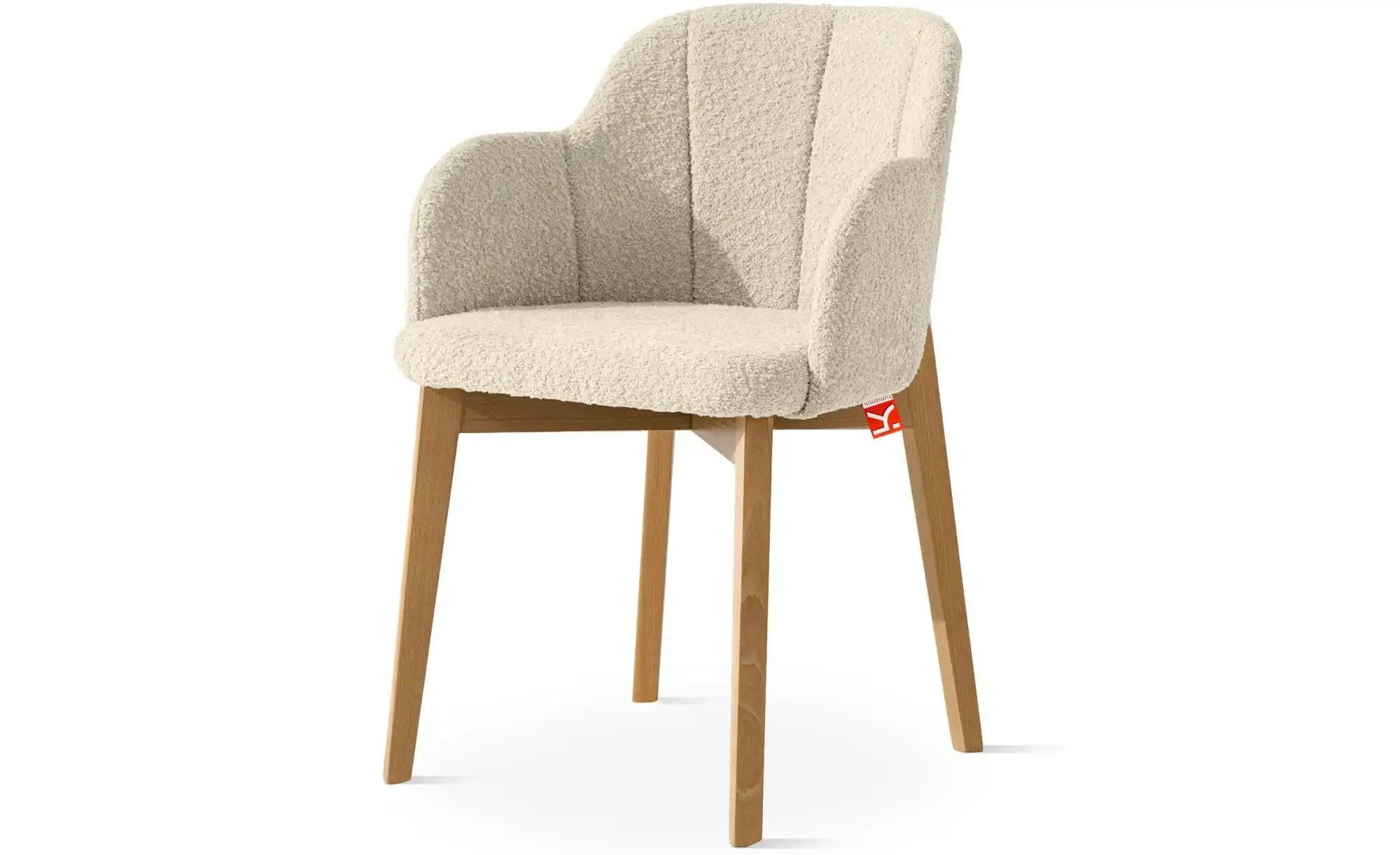 KONSIMO Polsterstuhl   ¦ beige ¦ Maße (cm): B: 54,5 H: 80 Stühle > Polsters günstig online kaufen