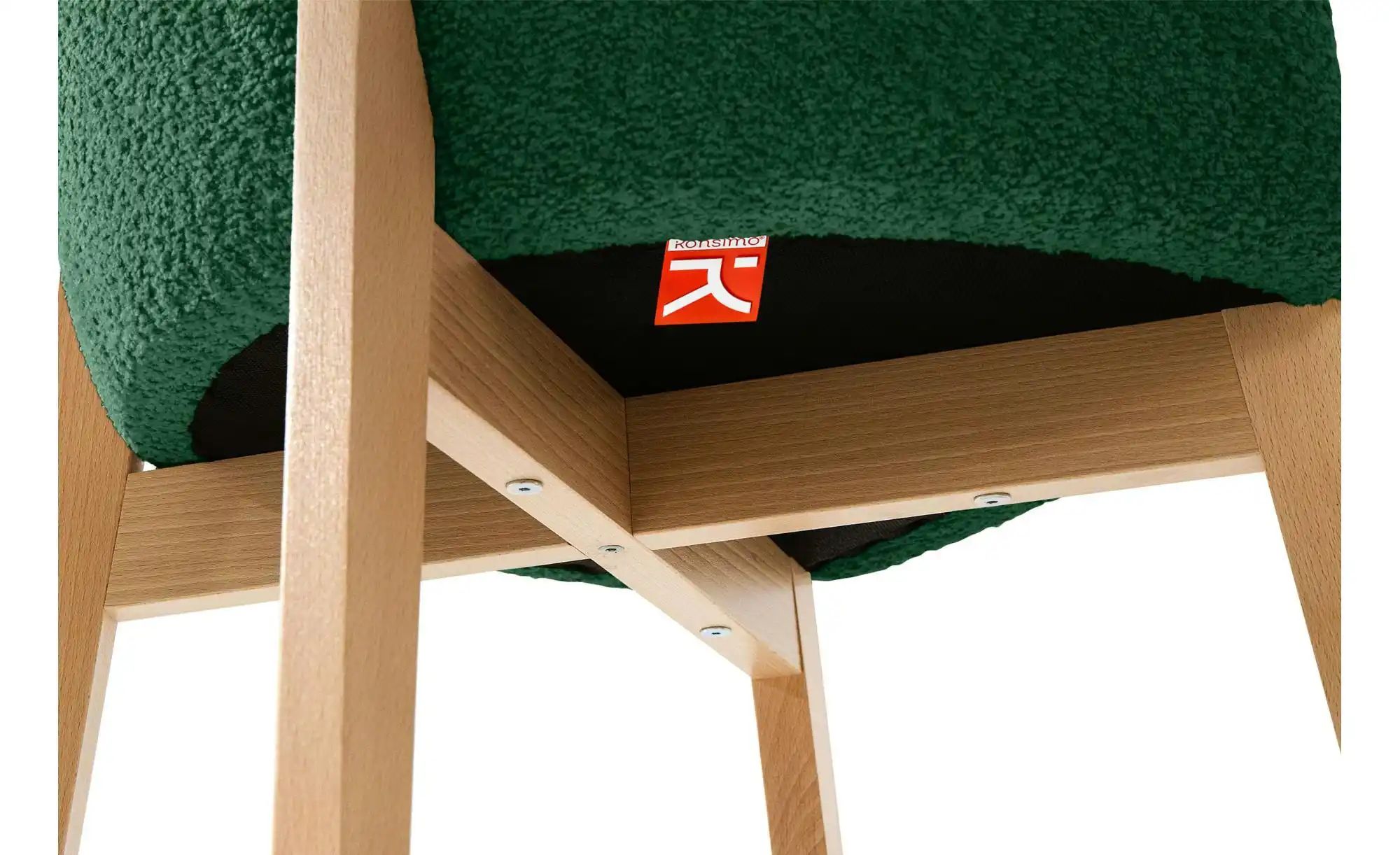 KONSIMO Polsterstuhl   ¦ grün ¦ Maße (cm): B: 54,5 H: 80 Stühle > Polsterst günstig online kaufen