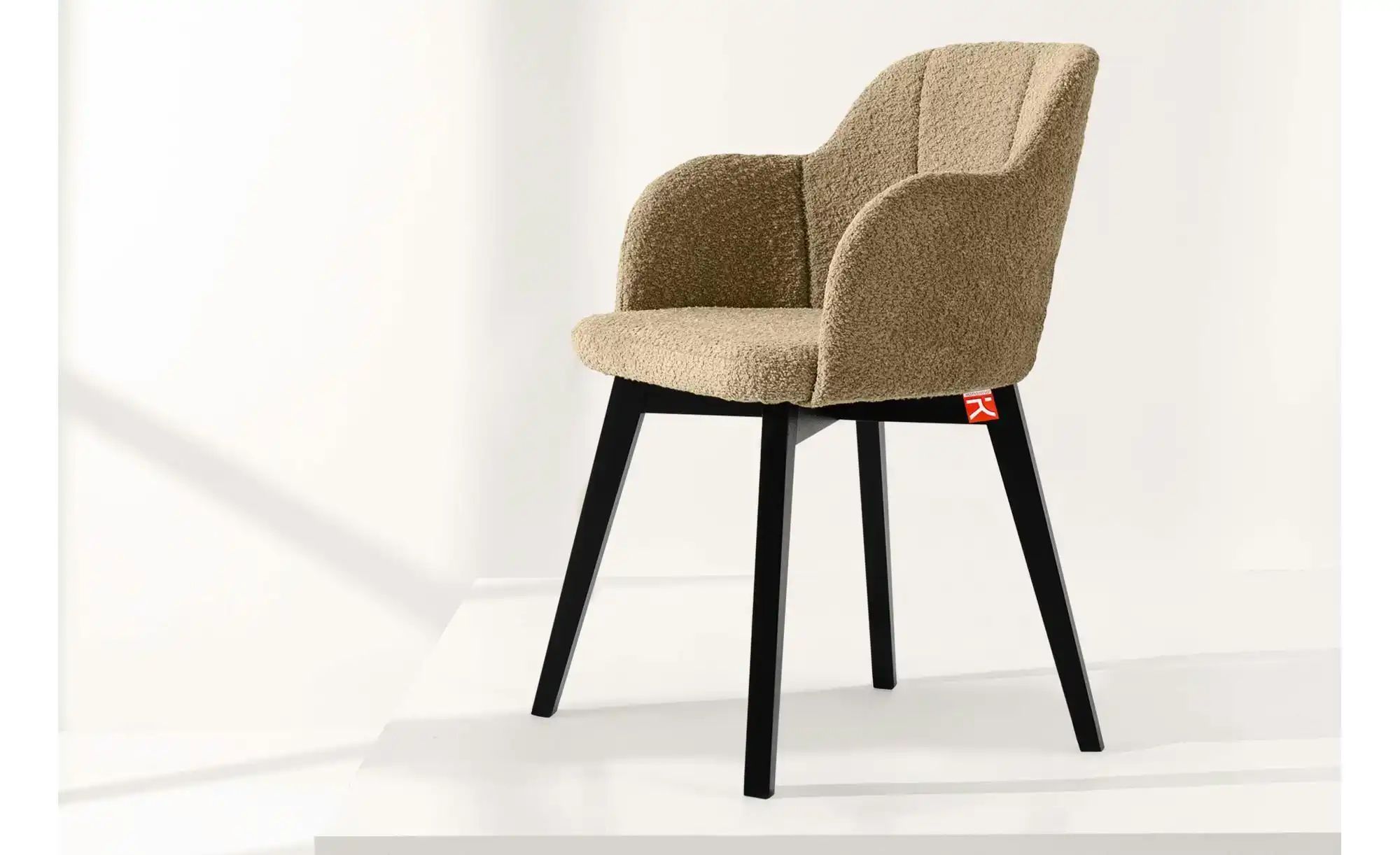 KONSIMO Polsterstuhl   ¦ beige ¦ Maße (cm): B: 54,5 H: 80 Stühle > Polsters günstig online kaufen