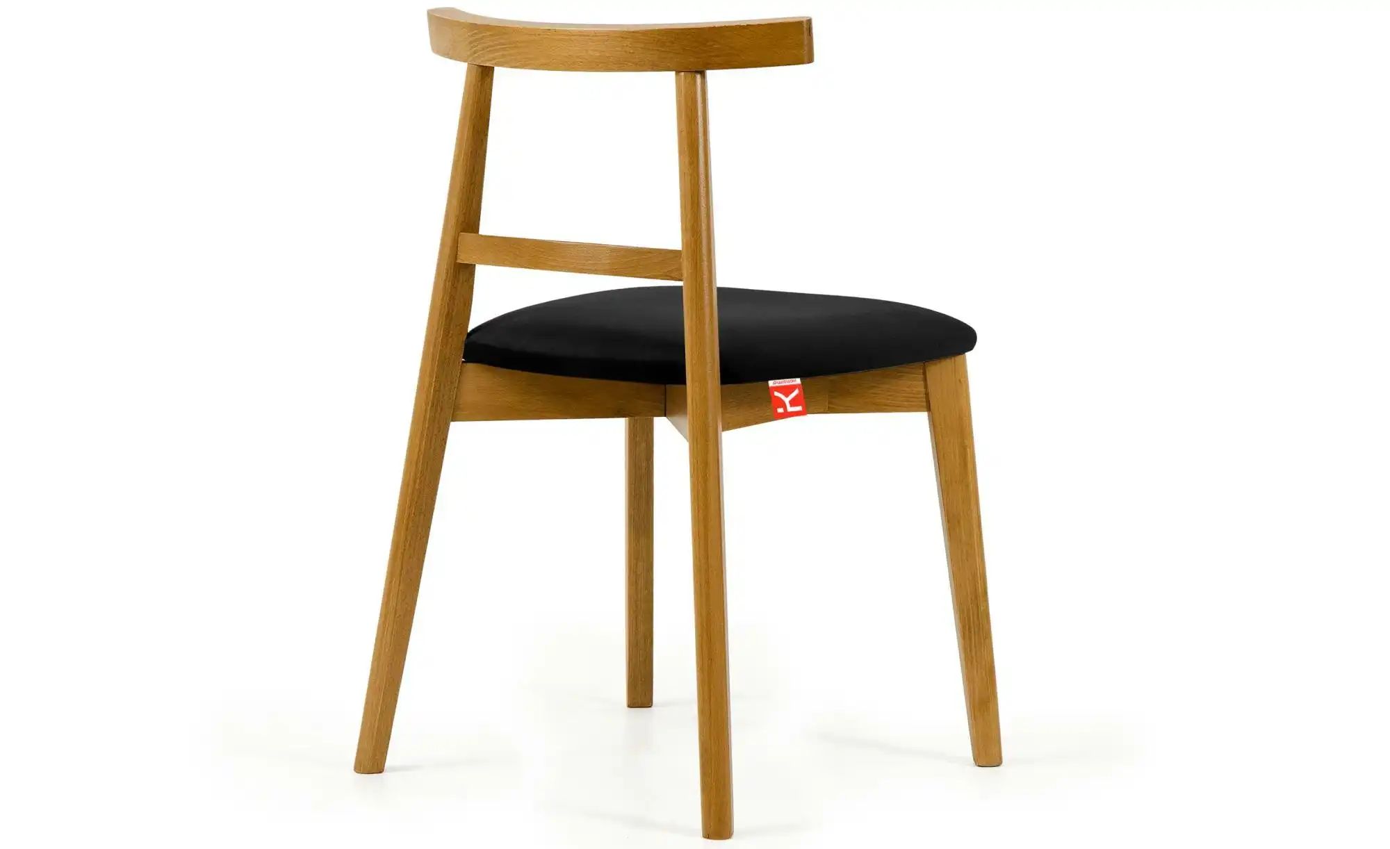 KONSIMO Holzstuhl 2er-Set   ¦ schwarz ¦ Maße (cm): B: 47 H: 76 Stühle > Pol günstig online kaufen