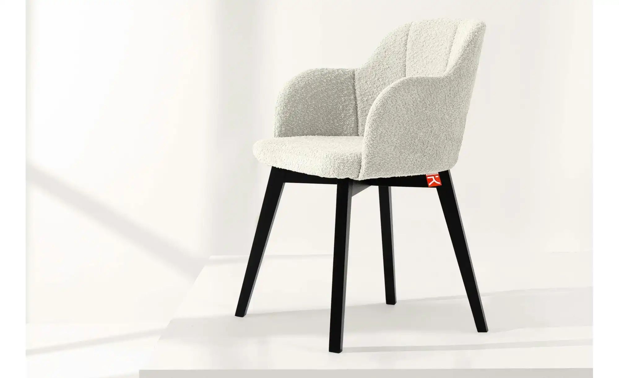 Thumbnail - KONSIMO Polsterstuhl   ¦ weiß ¦ Maße (cm): B: 54,5 H: 80 Stühle > Polsterstühle - Höffner