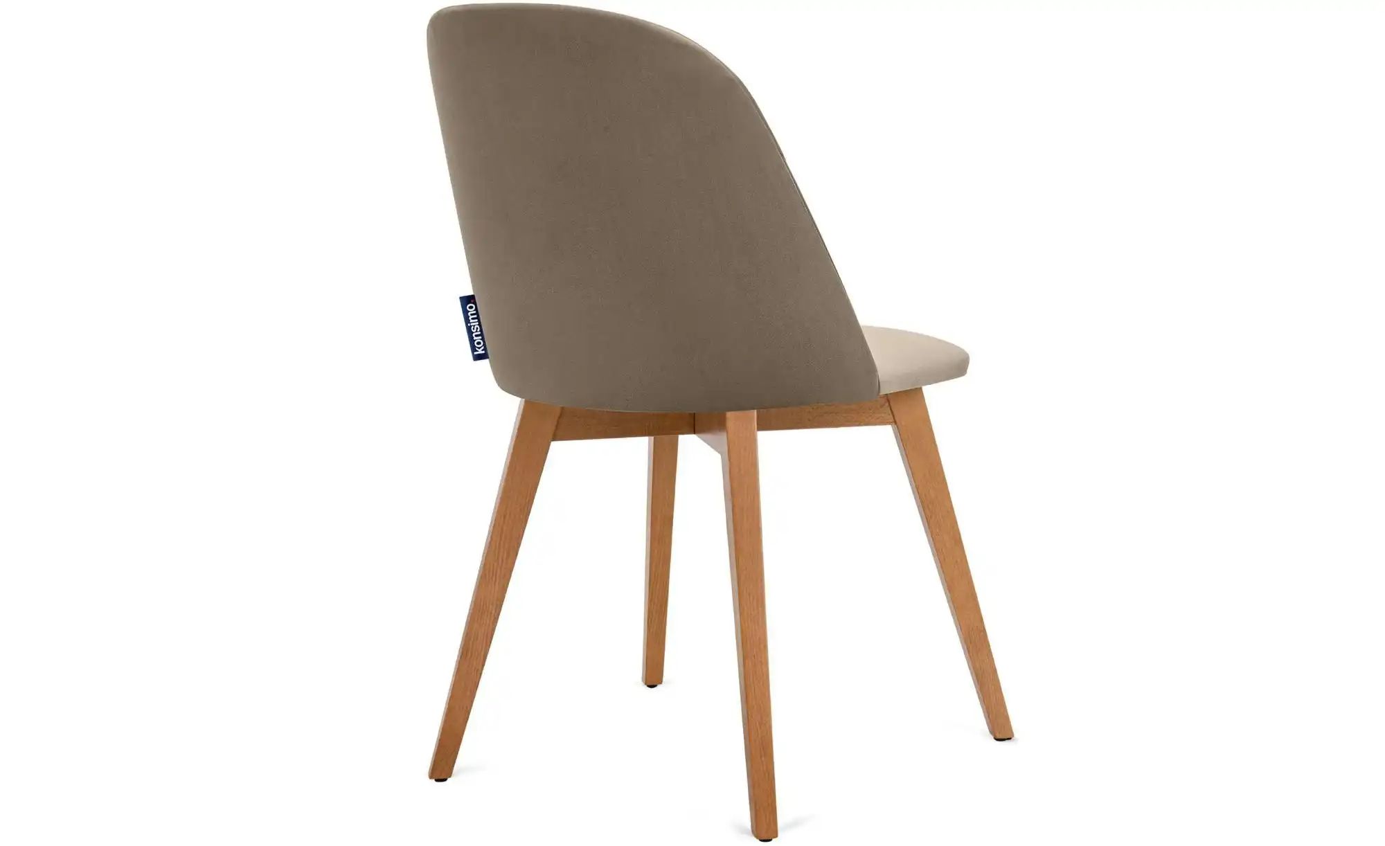 KONSIMO Polsterstuhl 2er-Set   ¦ beige ¦ Maße (cm): B: 48 H: 86 Stühle > Po günstig online kaufen