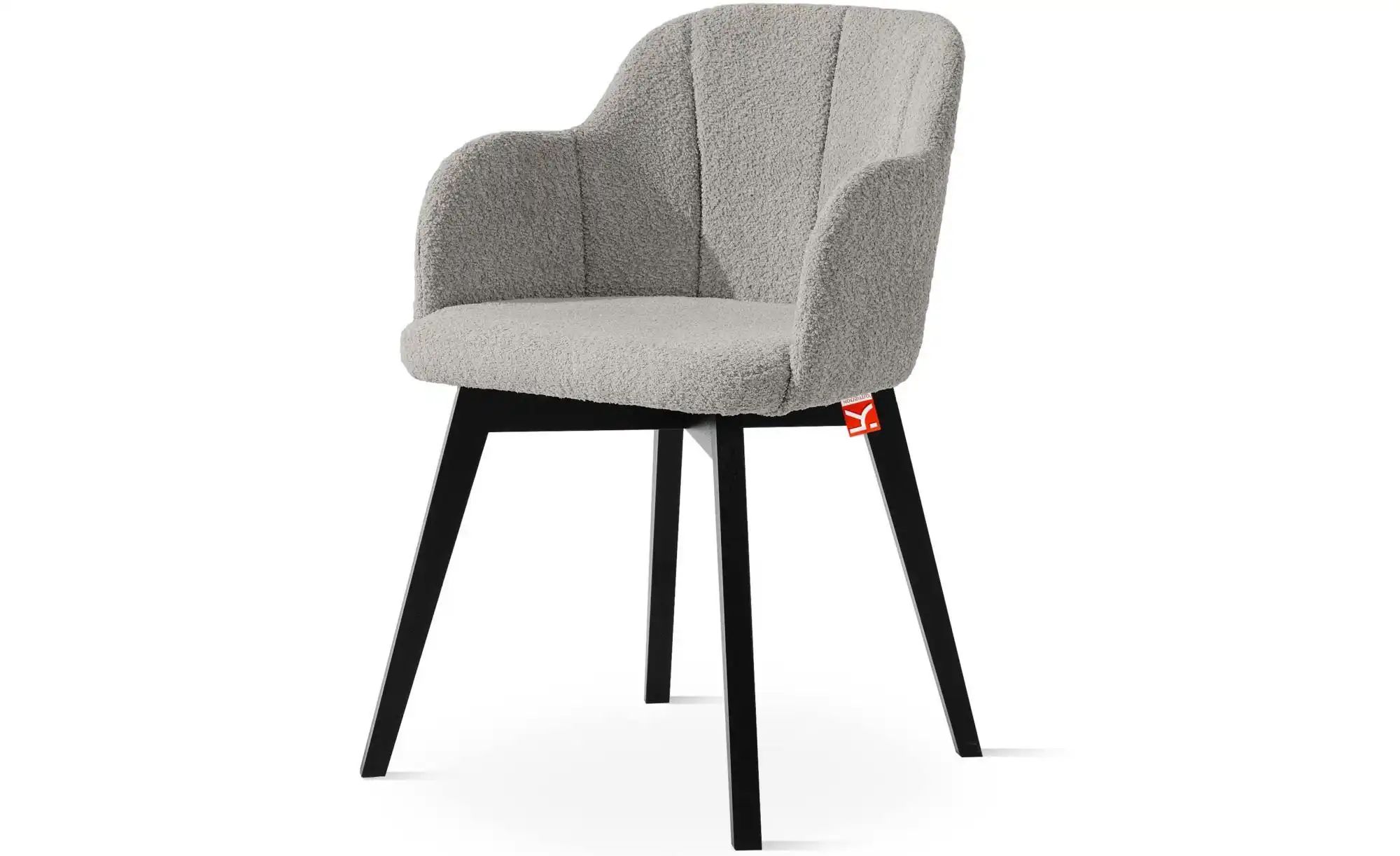 KONSIMO Polsterstuhl   ¦ grau ¦ Maße (cm): B: 54,5 H: 80 Stühle > Polsterst günstig online kaufen