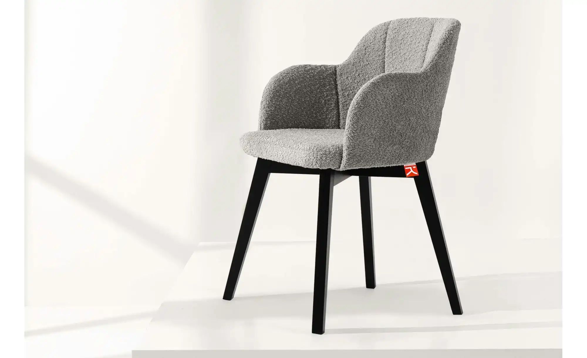 KONSIMO Polsterstuhl   ¦ grau ¦ Maße (cm): B: 54,5 H: 80 Stühle > Polsterst günstig online kaufen