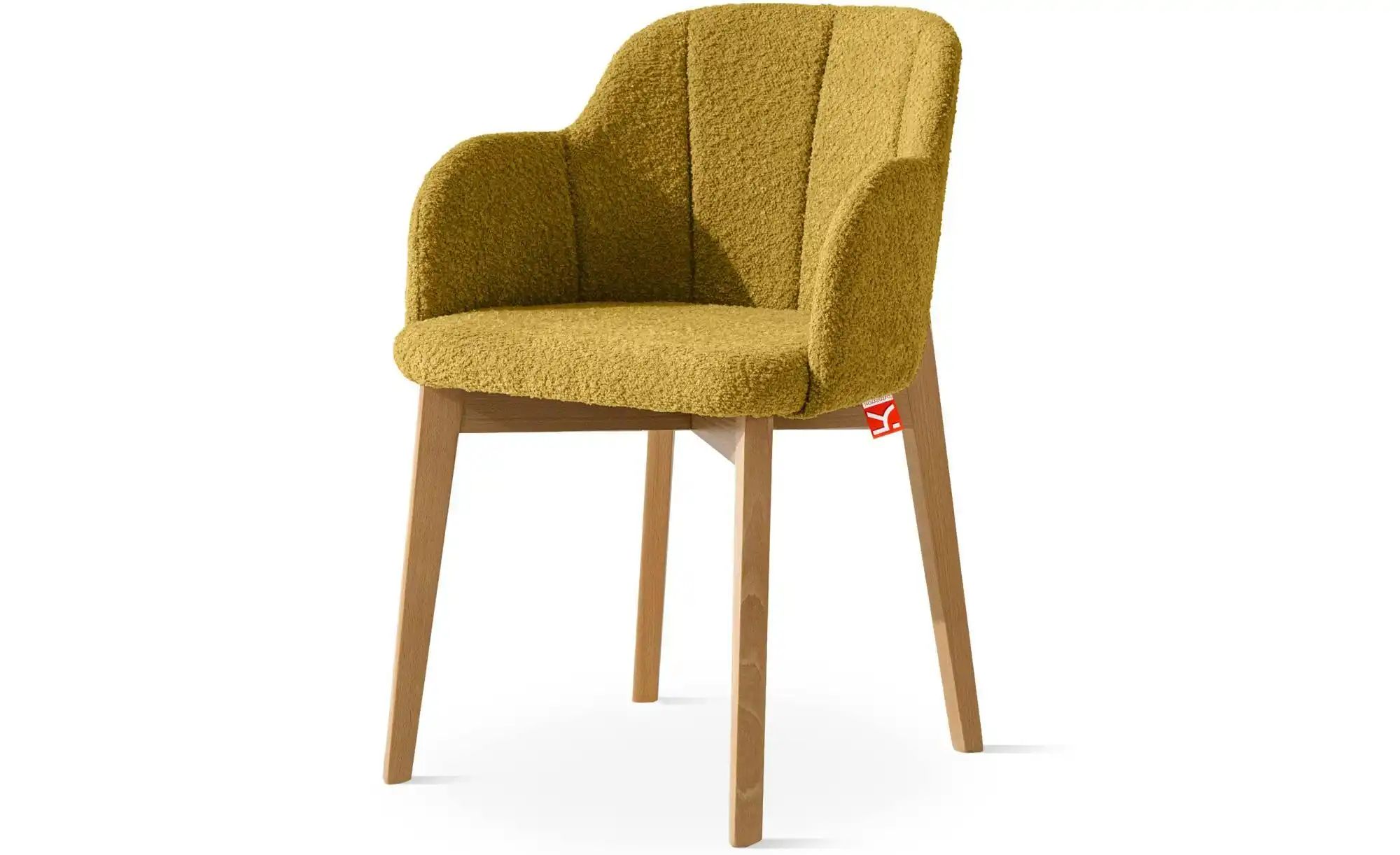 KONSIMO Polsterstuhl   ¦ gelb ¦ Maße (cm): B: 54,5 H: 80 Stühle > Polsterst günstig online kaufen