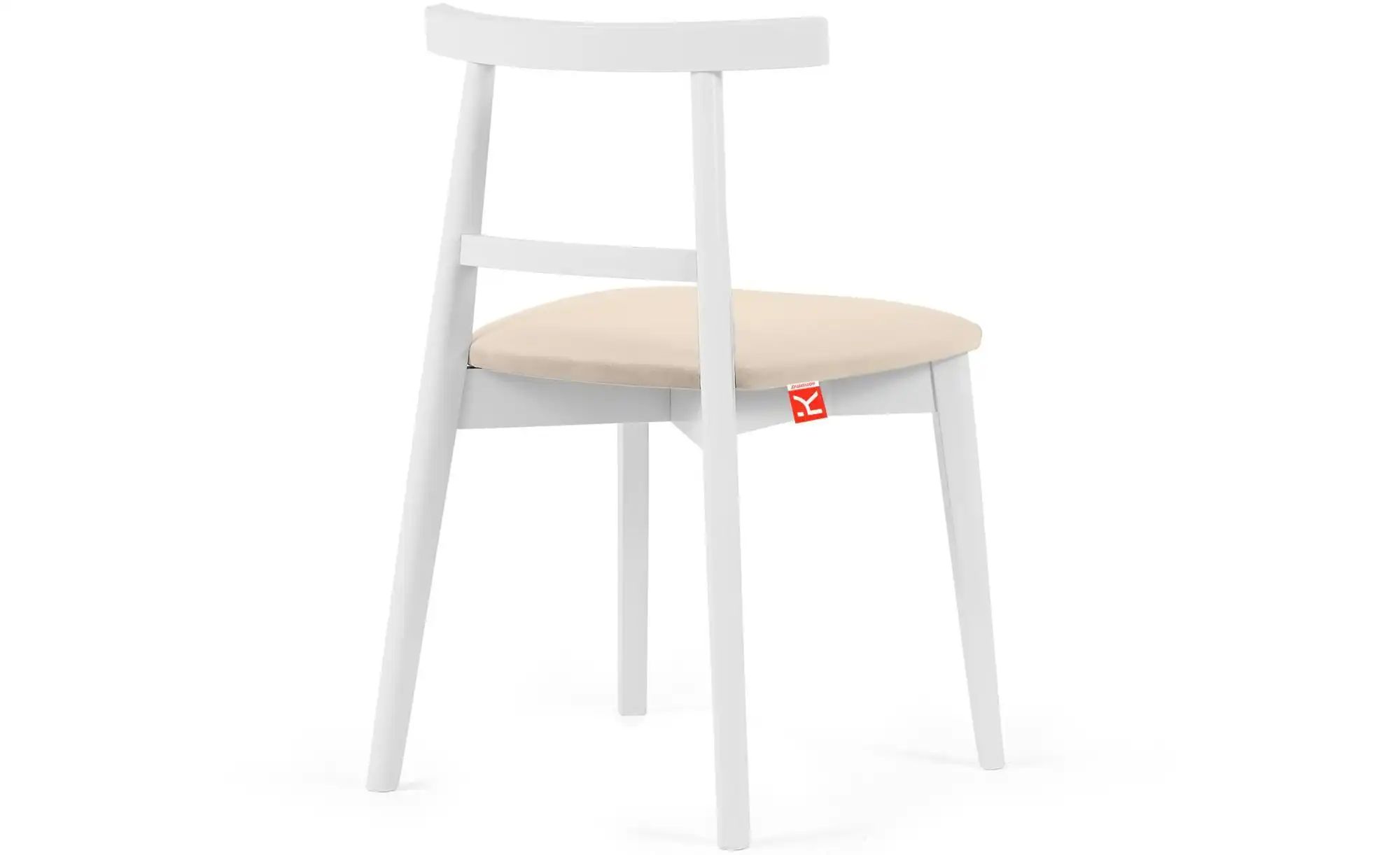 KONSIMO Holzstuhl 2er-Set   ¦ creme ¦ Maße (cm): B: 47 H: 76 Stühle > Polst günstig online kaufen