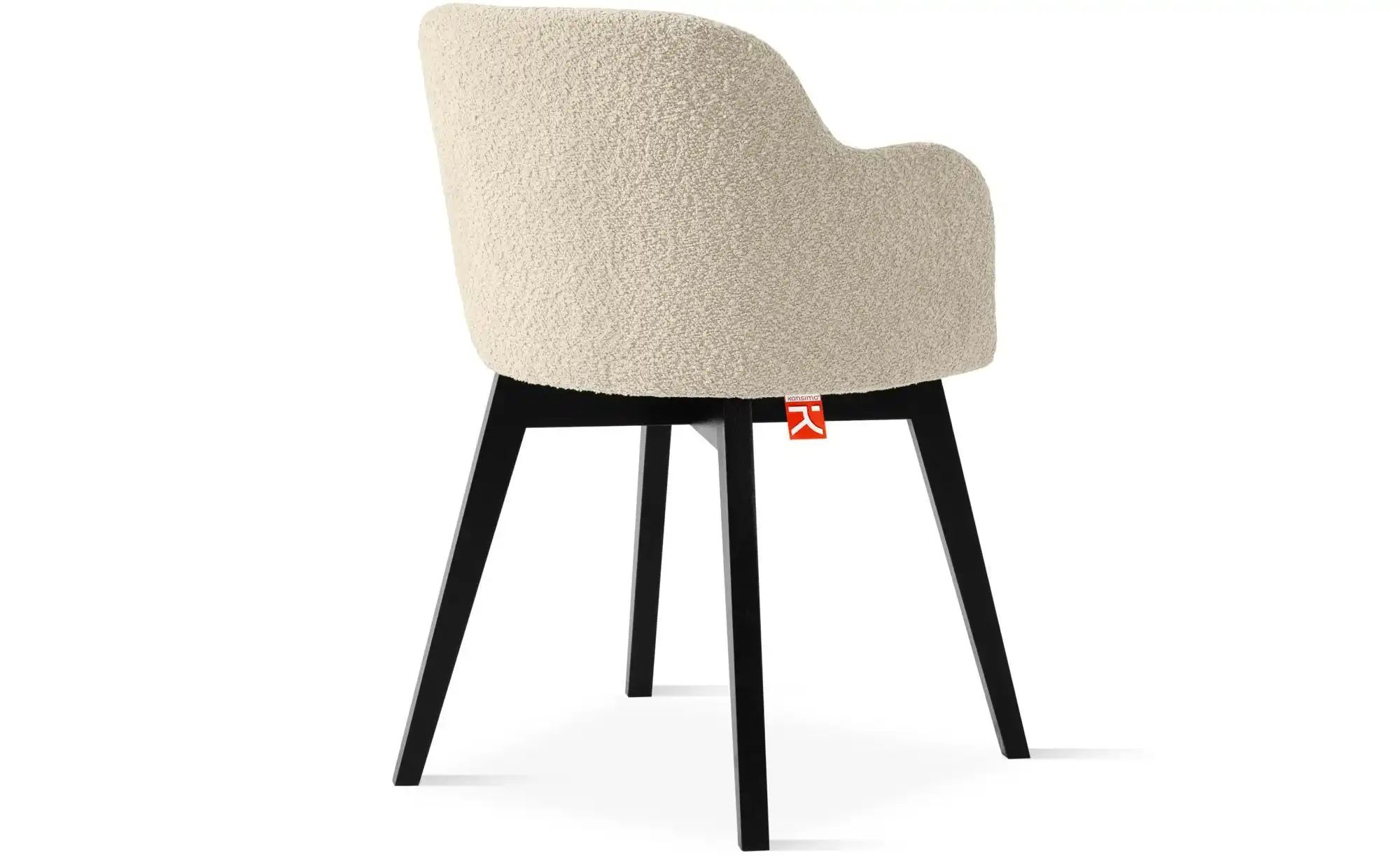 KONSIMO Polsterstuhl   ¦ beige ¦ Maße (cm): B: 54,5 H: 80 Stühle > Polsters günstig online kaufen